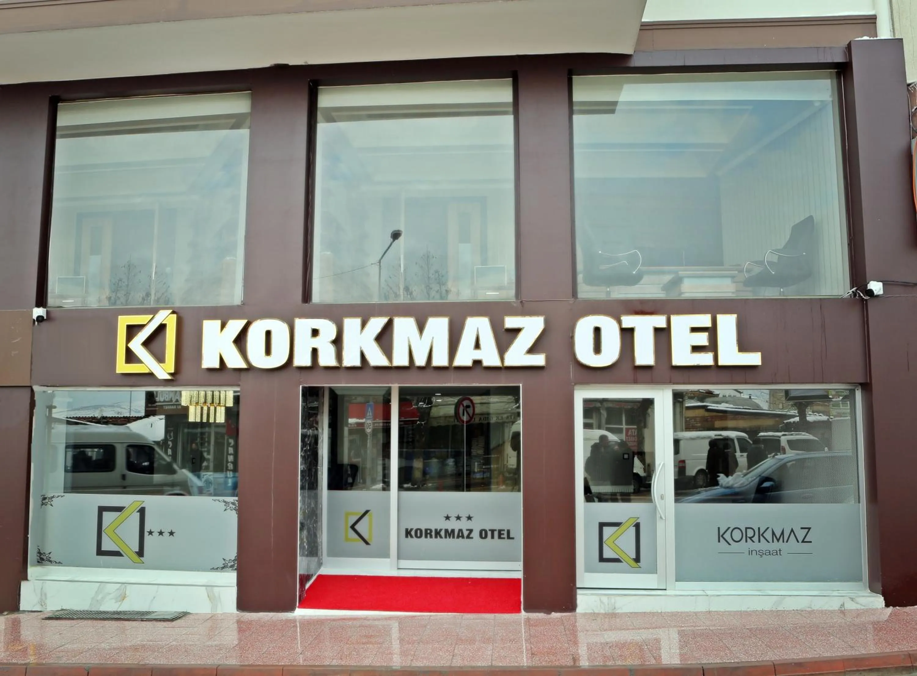 Facade/entrance in KORKMAZ OTEL