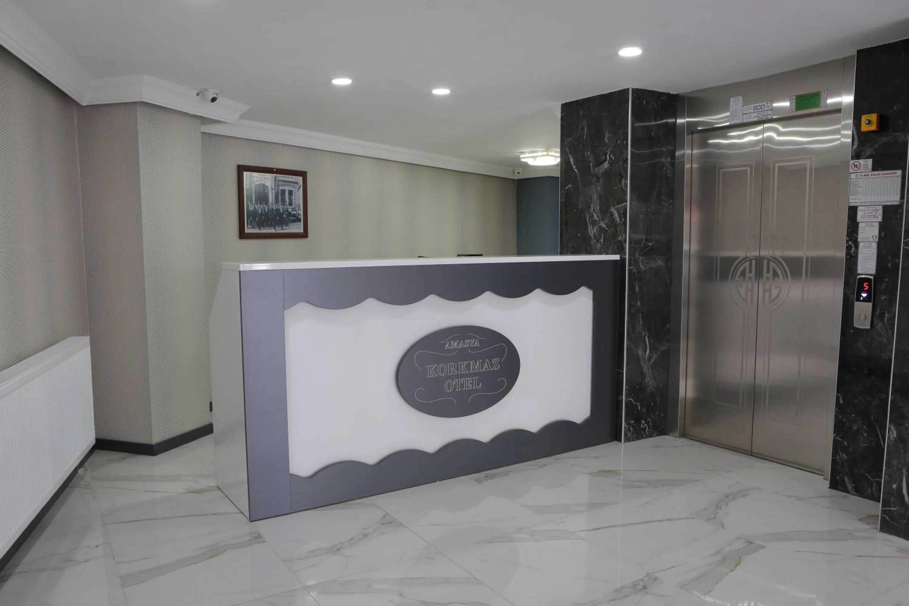 Lobby or reception in KORKMAZ OTEL