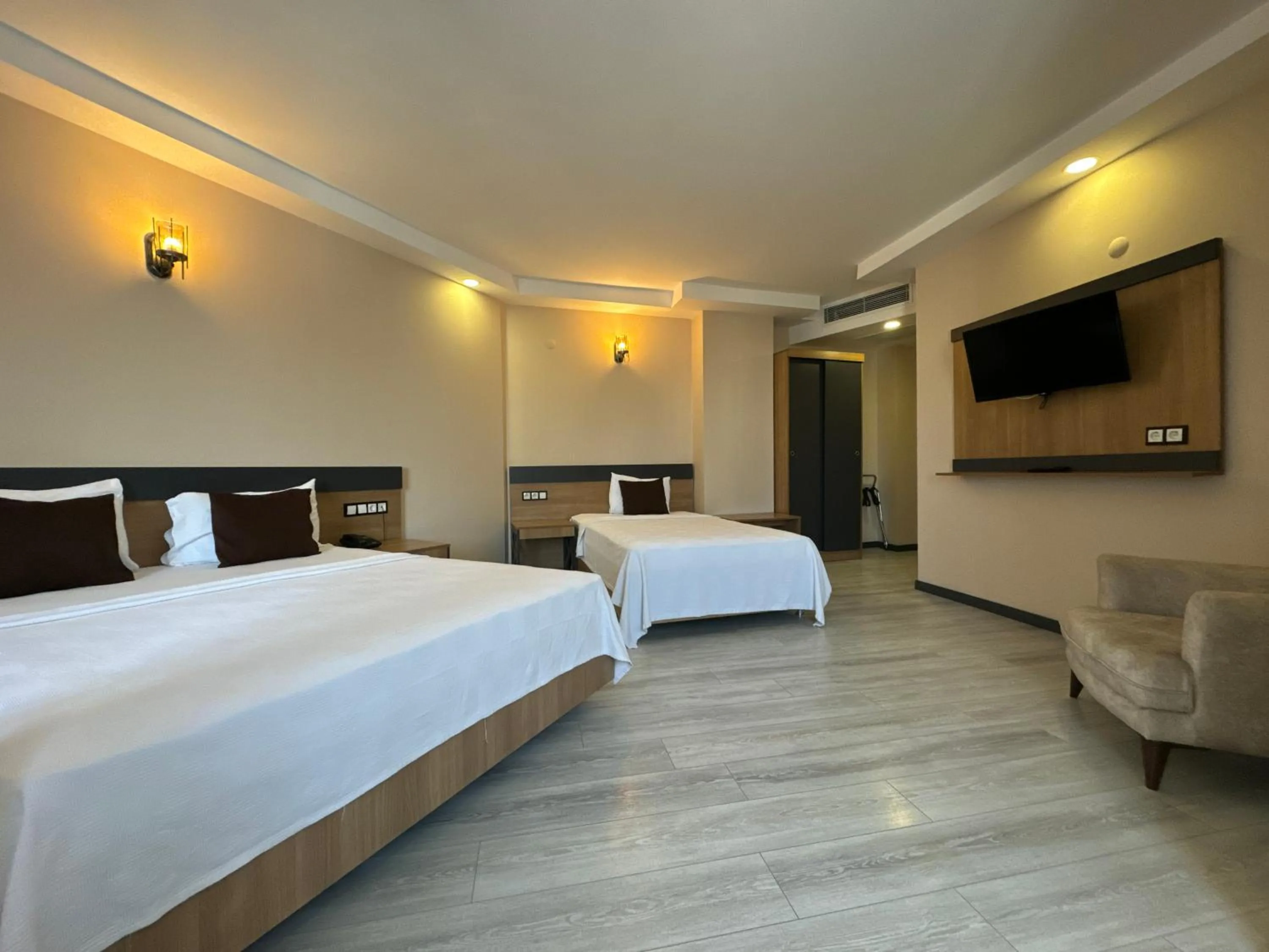 Bed in KORKMAZ OTEL