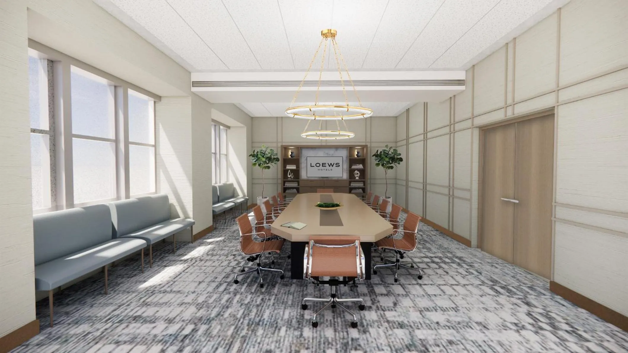 Meeting/conference room in Loews Philadelphia Hotel