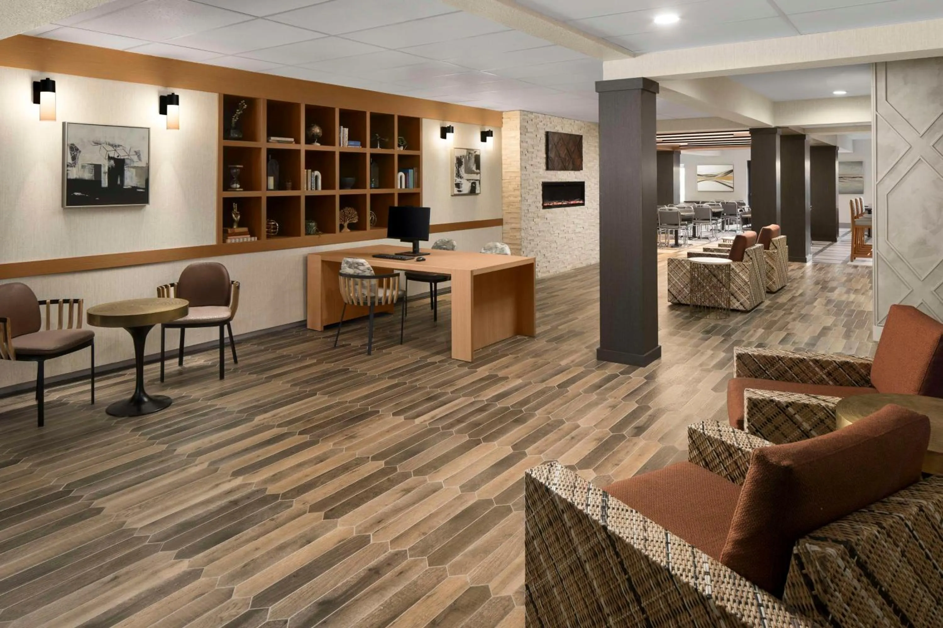 Lobby or reception in DoubleTree by Hilton North Salem