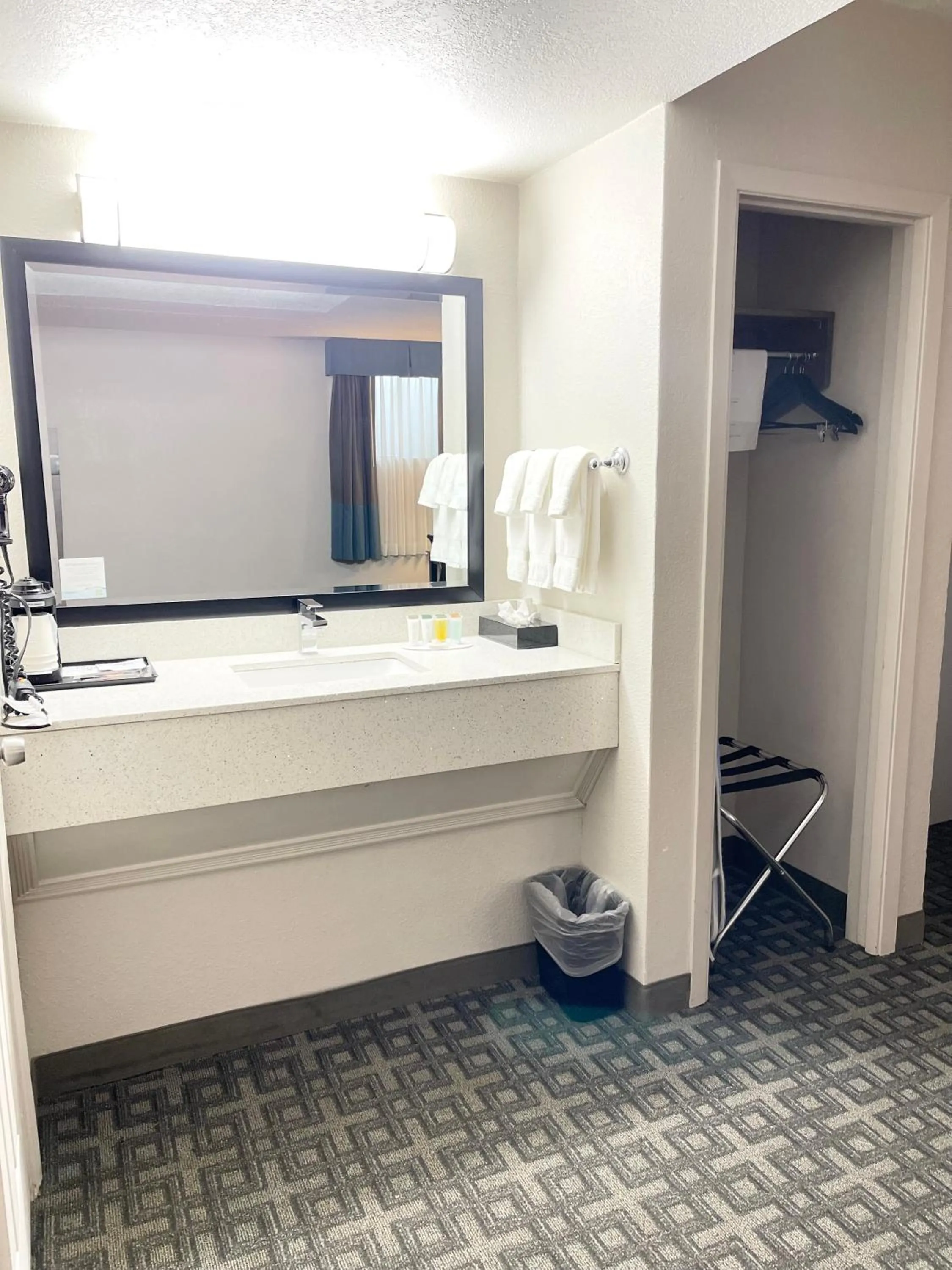 Bathroom in Days Inn & Suites by Wyndham Spokane