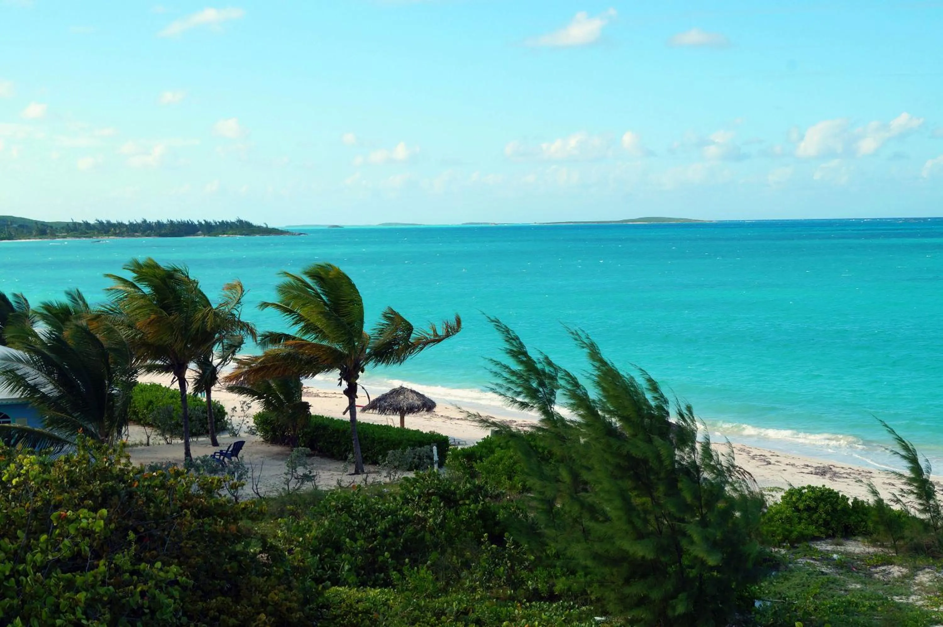 Bird's eye view in Paradise Bay Bahamas
