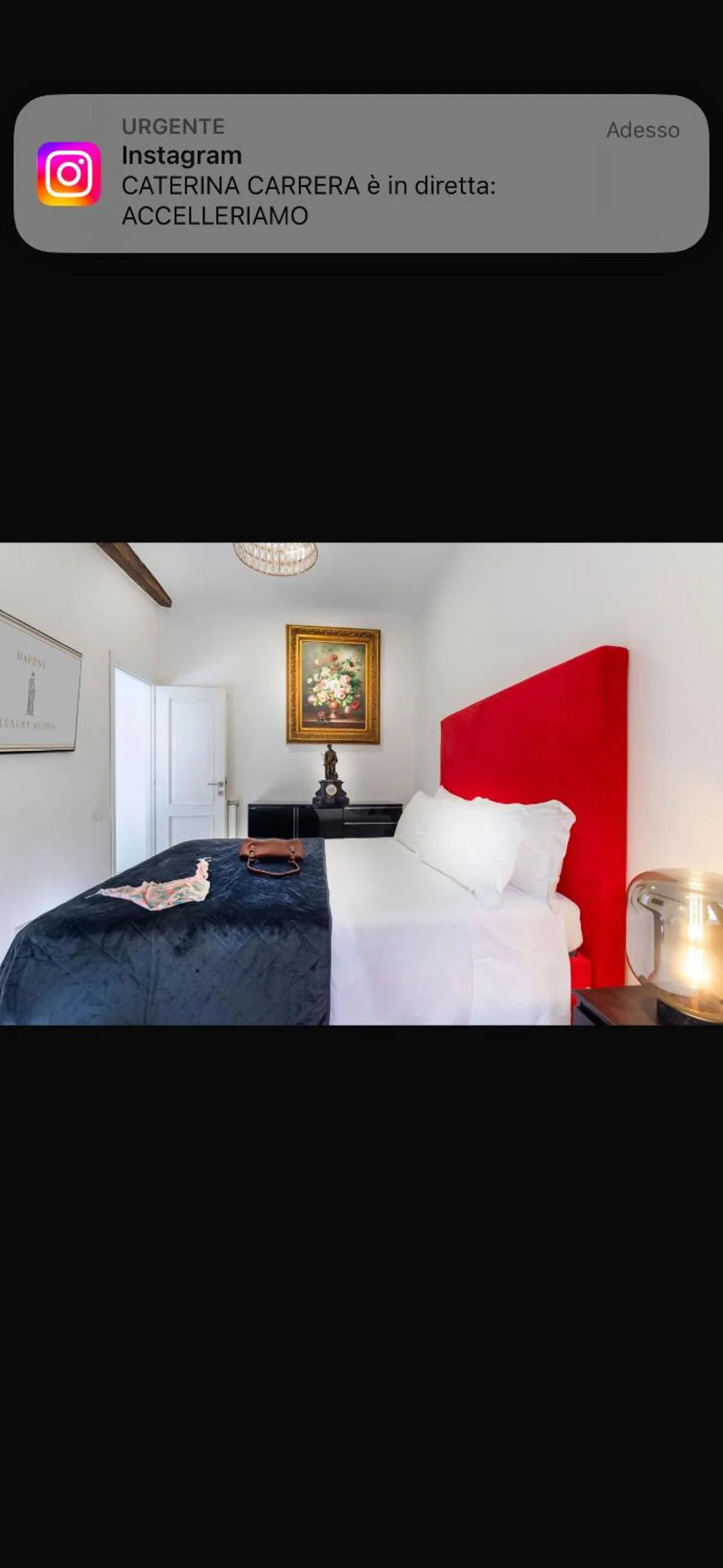 Bed in Daphne Suites