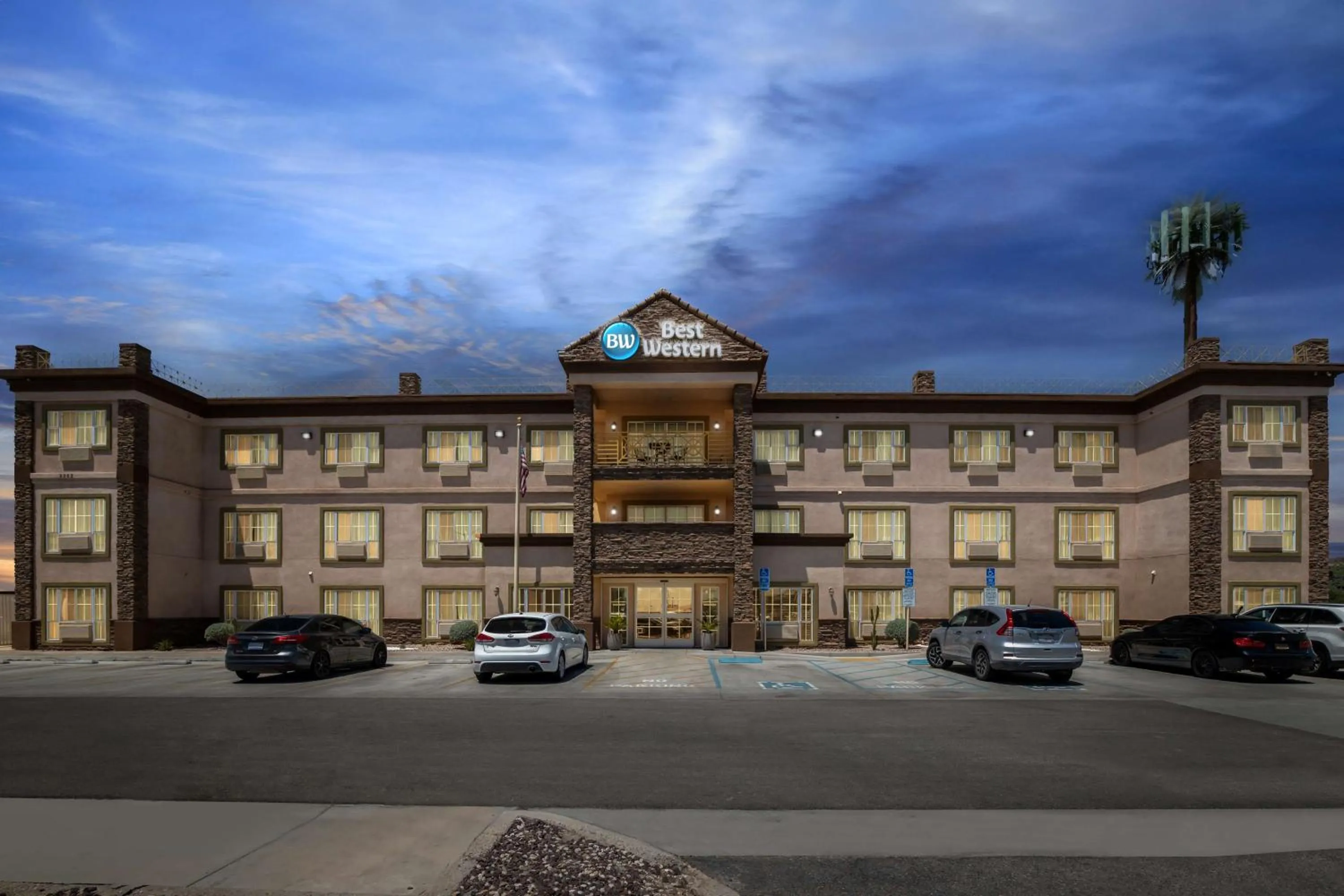 Property building in Best Western El Centro Inn