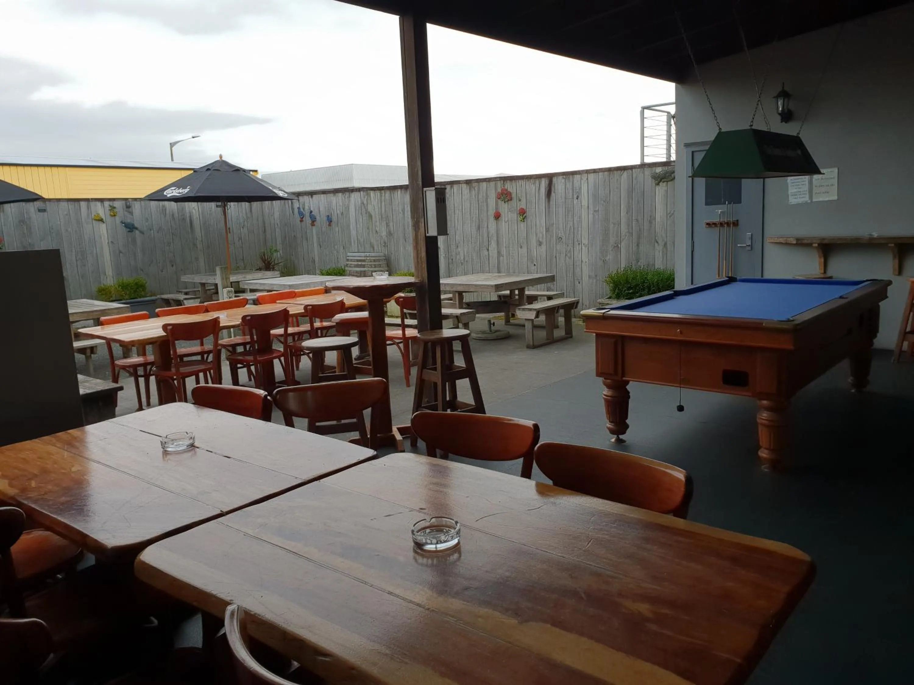 Patio in Horse and Jockey Inn