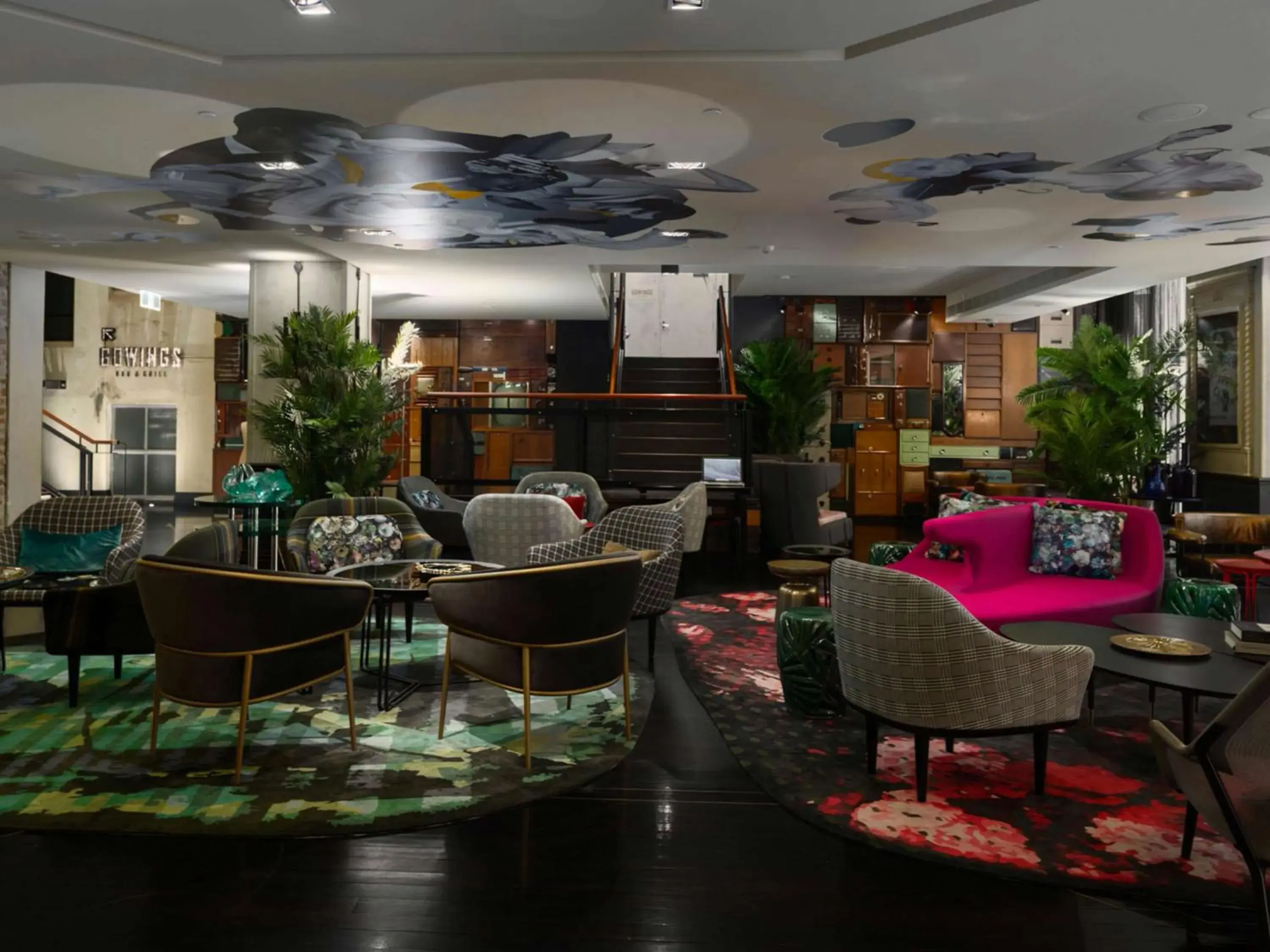 Lobby or reception in QT Sydney Lobby or reception in QT Sydney