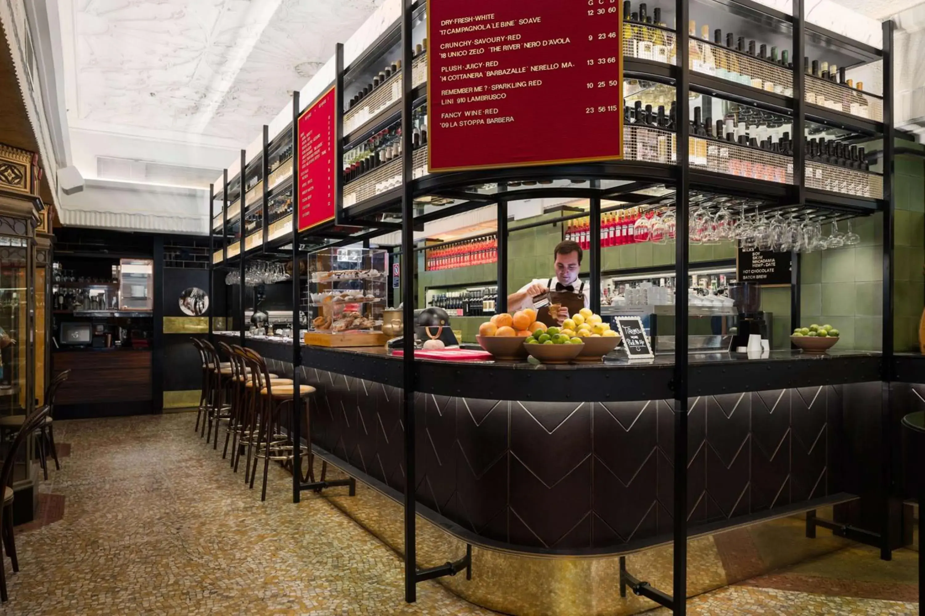 Lounge or bar in QT Sydney Lounge or bar in QT Sydney