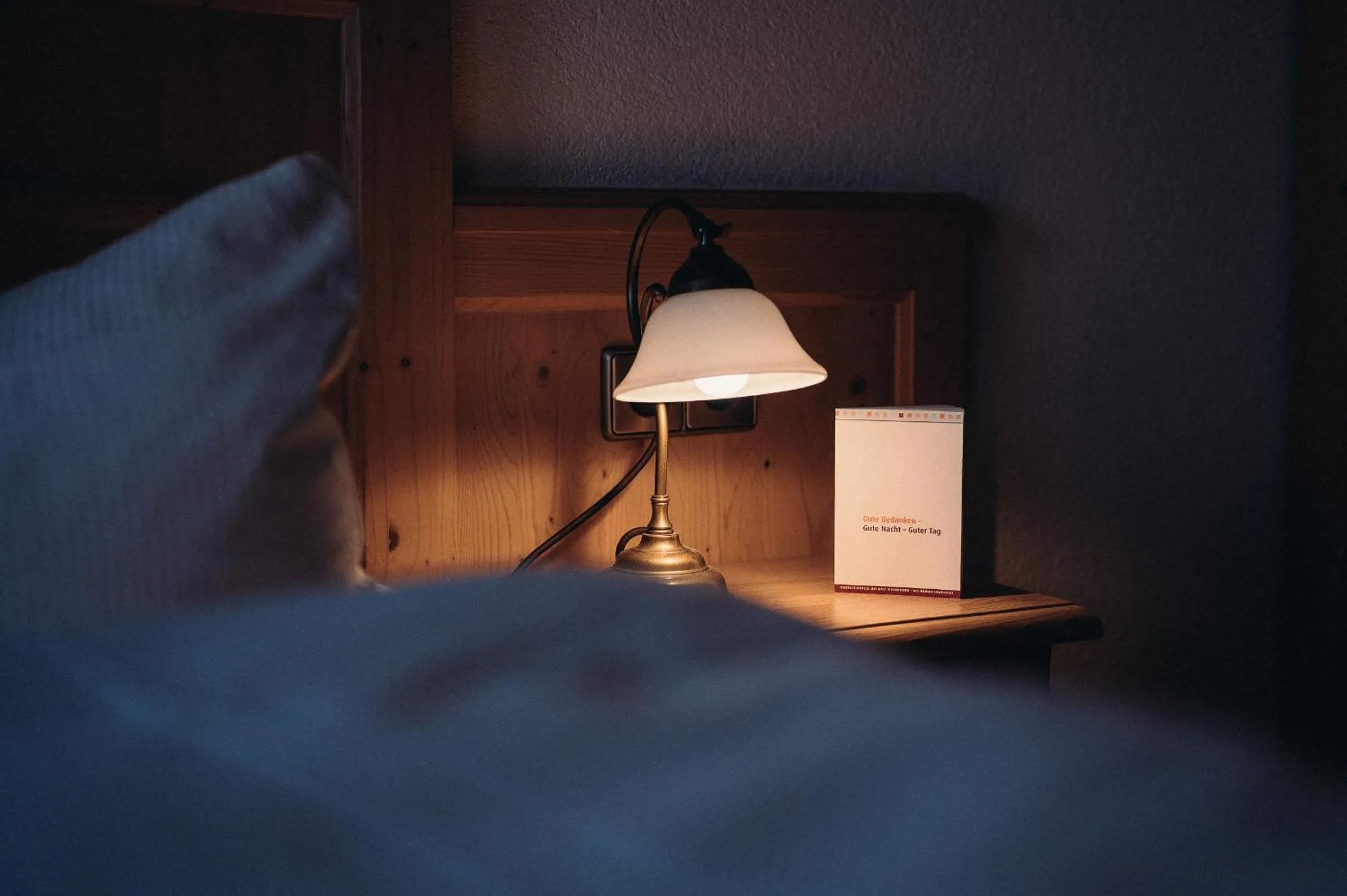Bedroom, Bed in Hofgut Himmelreich