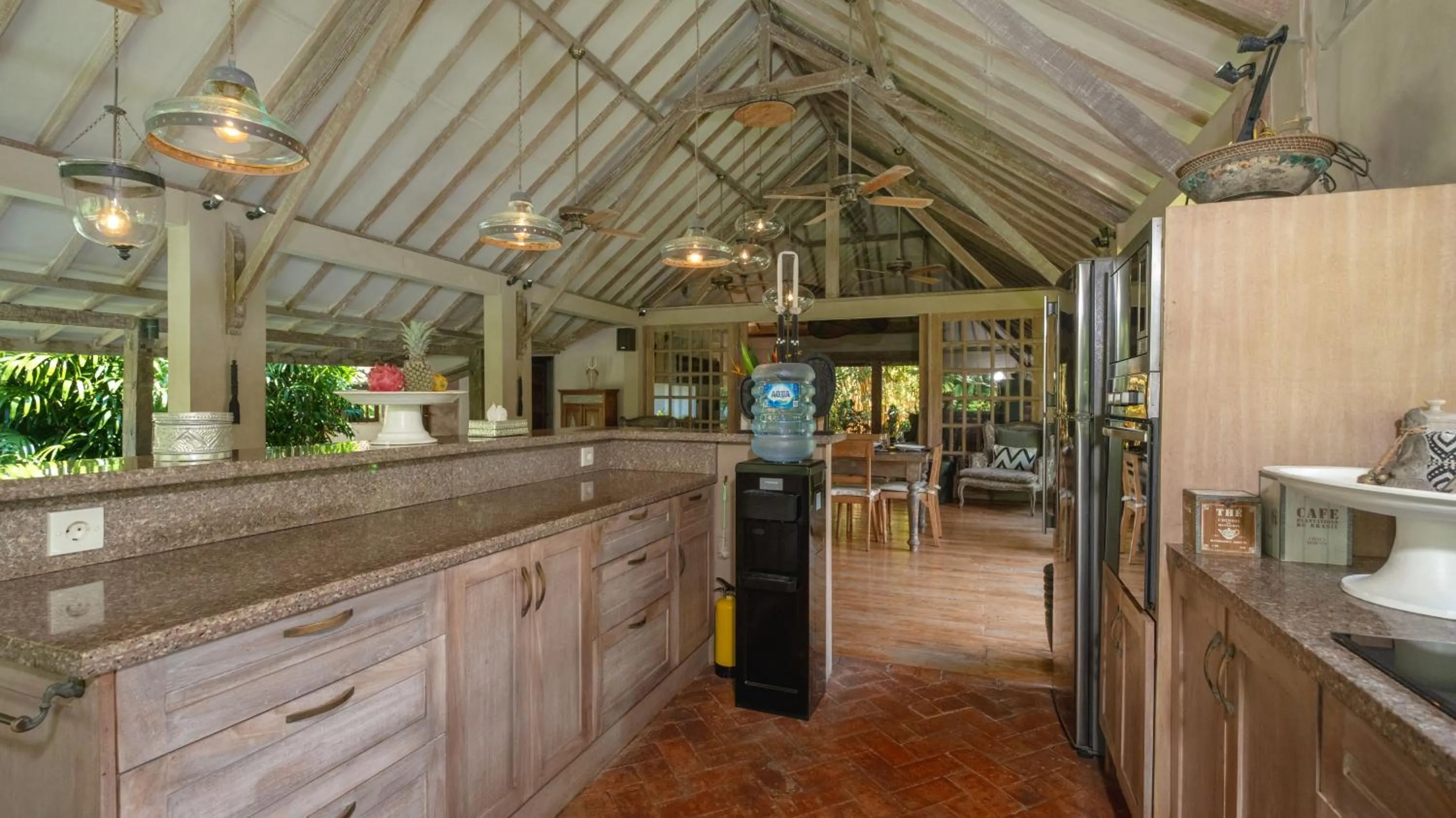 kitchen in Villa Koyama by Villa Finder