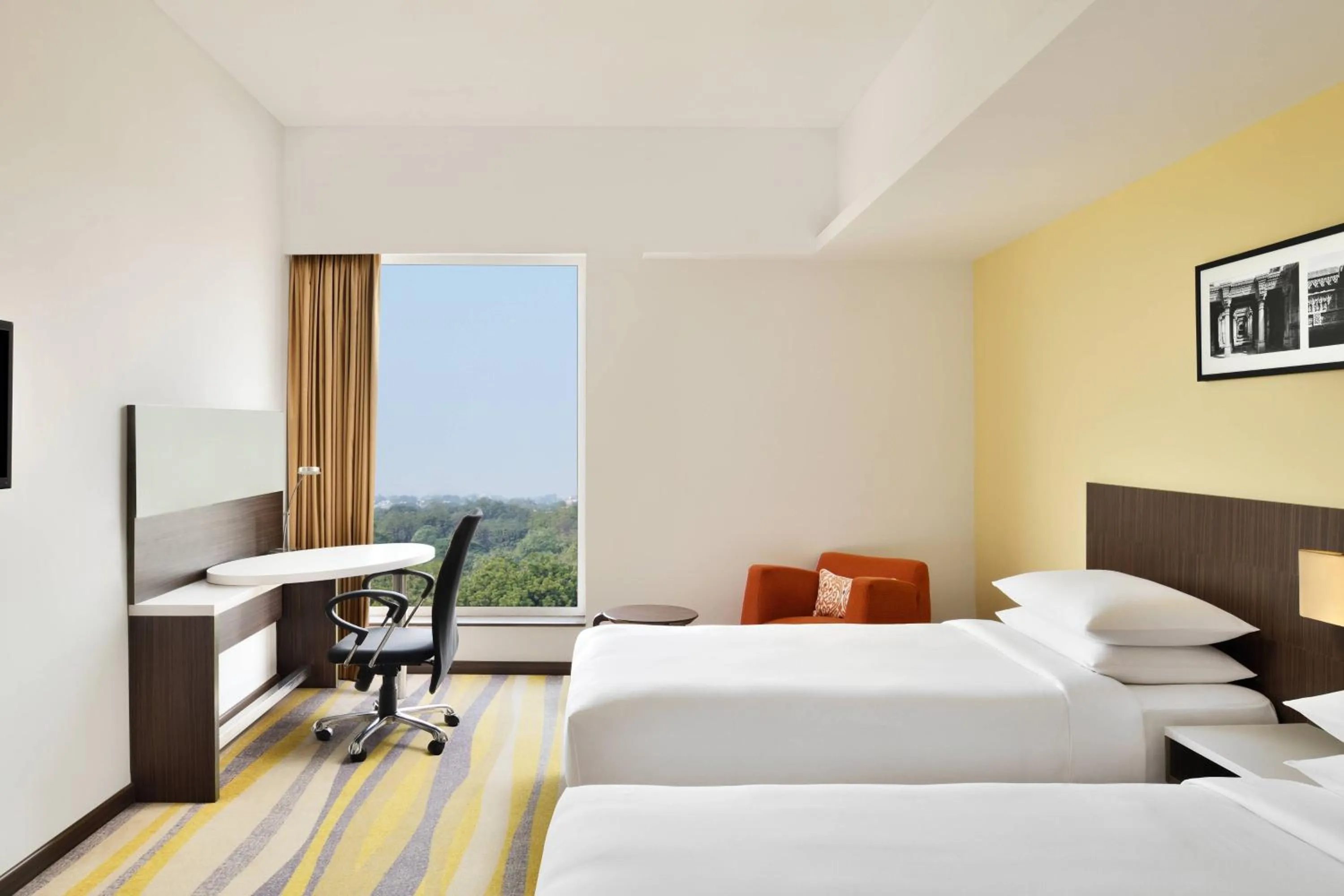 Photo of the whole room, Bed in Fairfield by Marriott Ahmedabad
