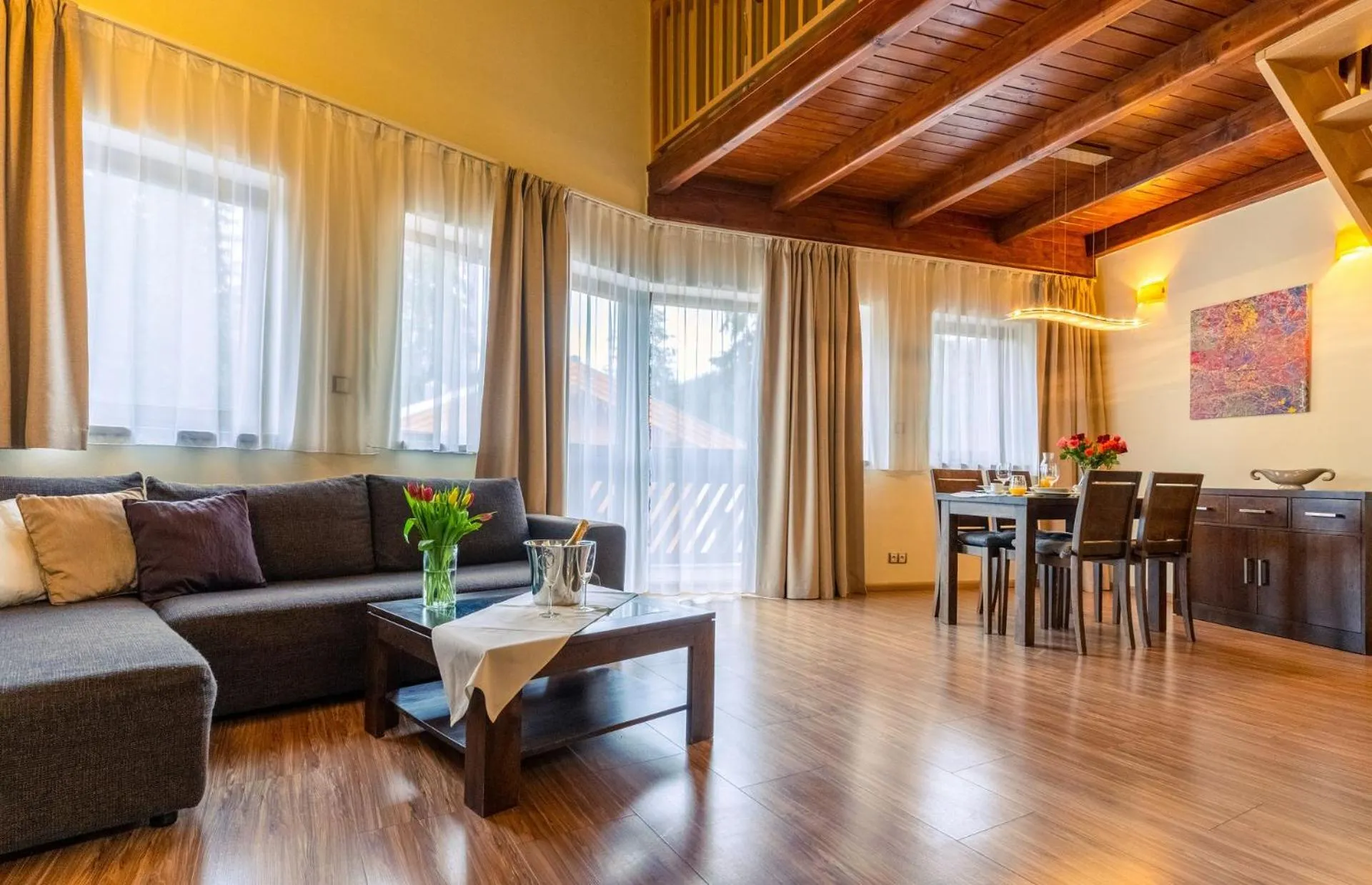 Living room in Villa Gardenia