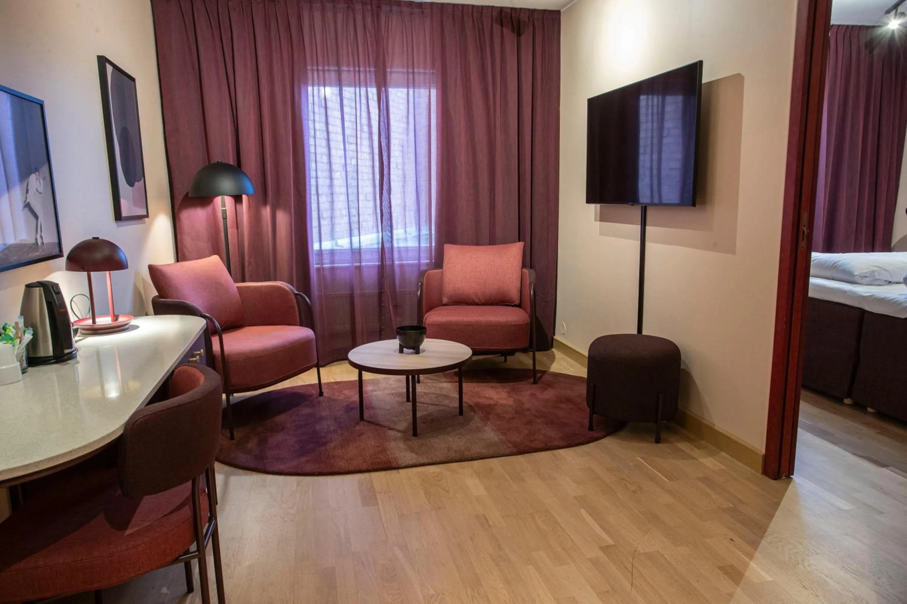 Bed in Scandic Star Lund