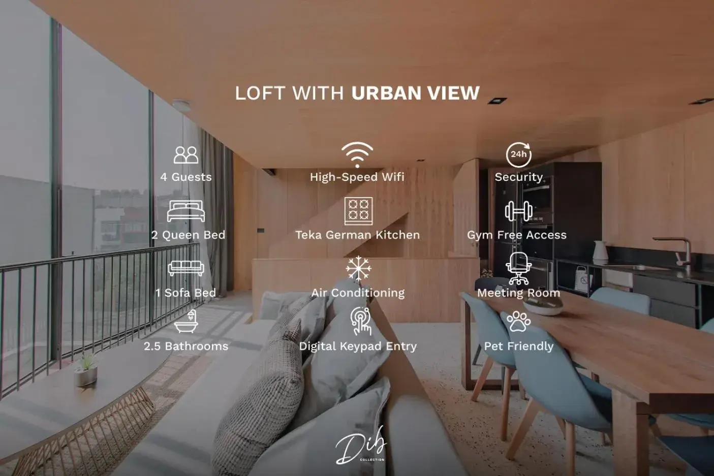 Penthouse Apartment in DIB Collection - Modern Stays in Roma Norte Penthouse Apartment in DIB Collection - Modern Stays in Roma Norte