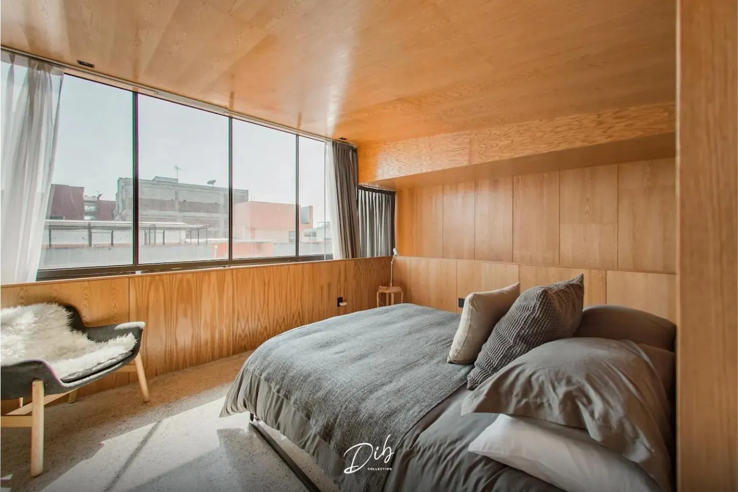 Bedroom, Bed in DIB Collection - Modern Stays in Roma Norte