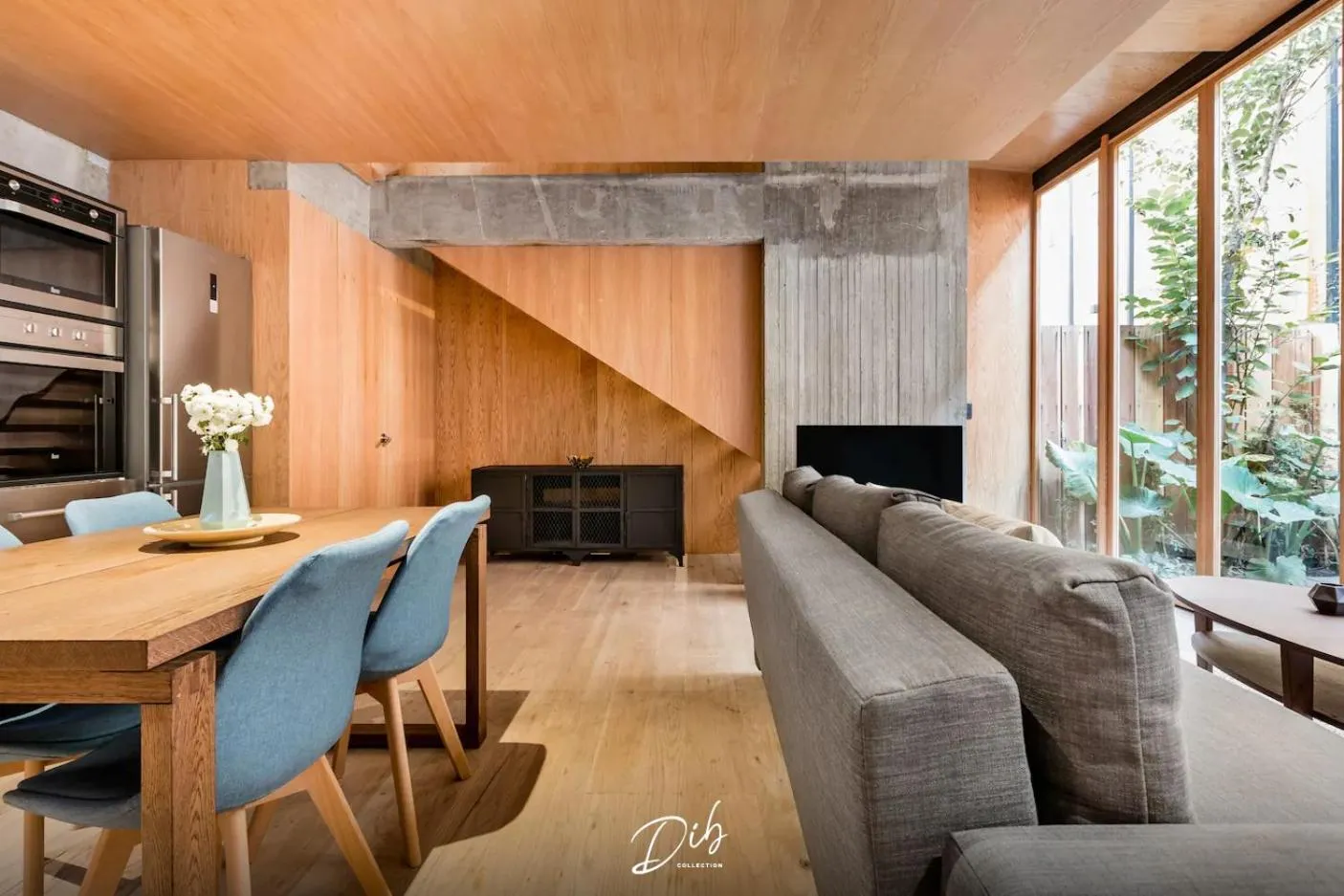 Living room in DIB Collection - Modern Stays in Roma Norte