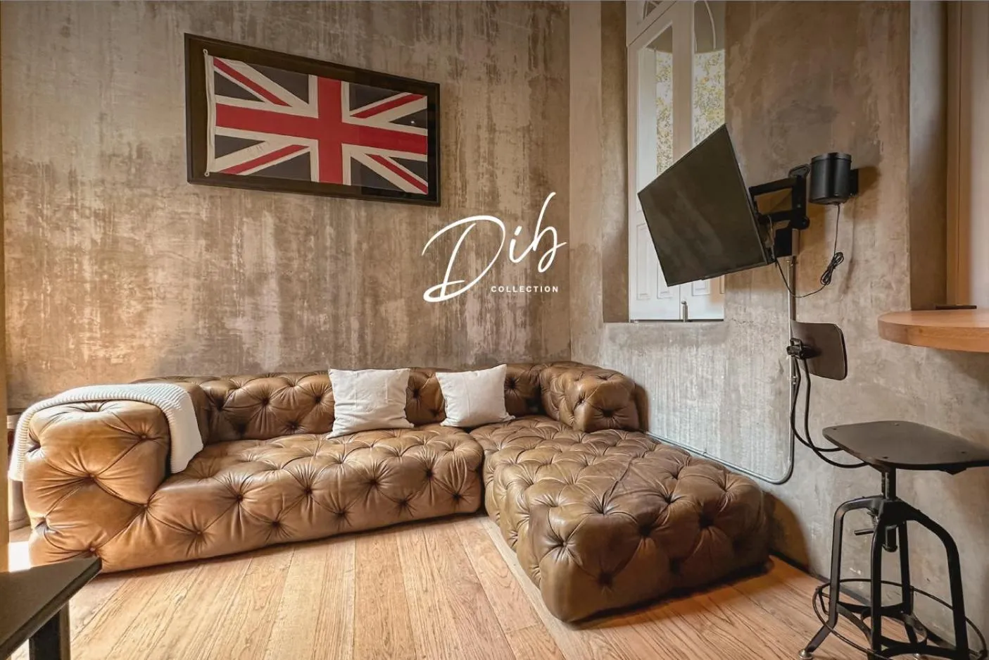 Seating area, Bed in DIB Collection - Modern Stays in Roma Norte