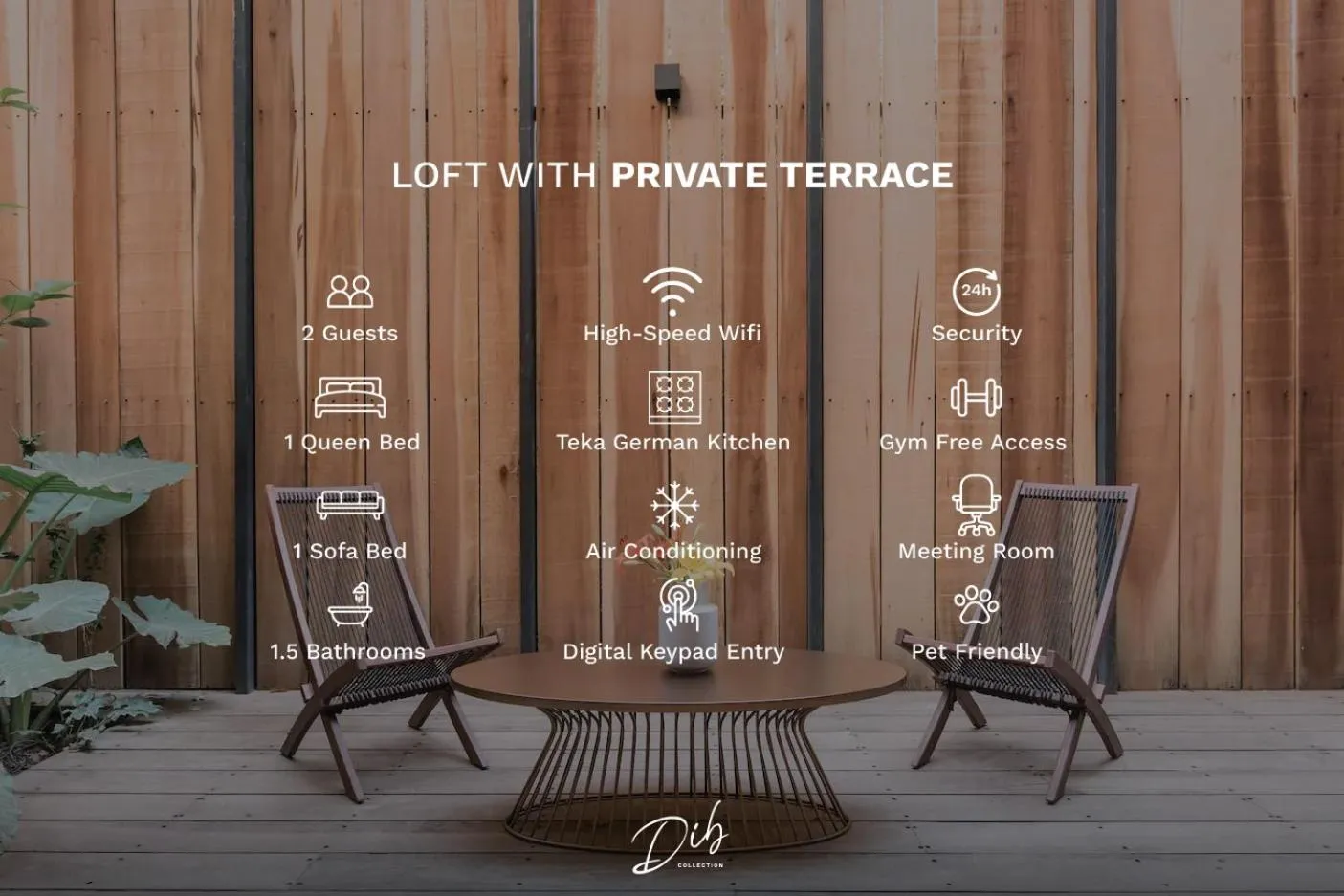 Apartment with Terrace in DIB Collection - Modern Stays in Roma Norte