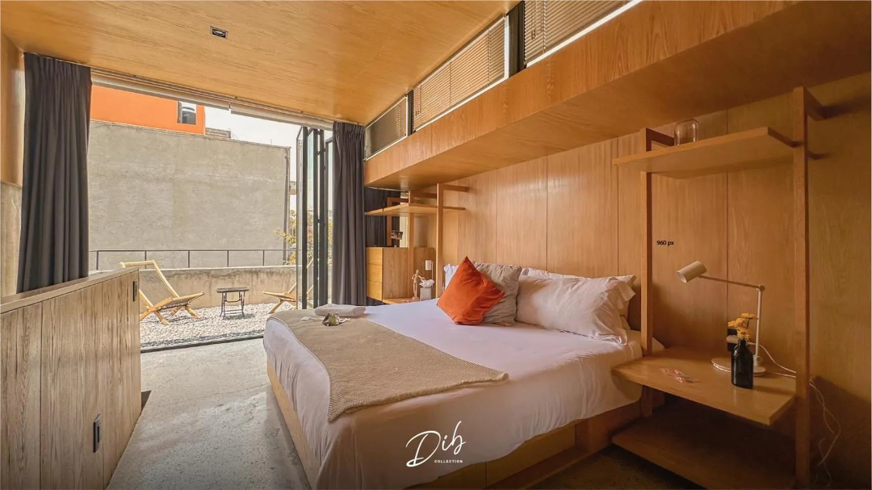 Bed in DIB Collection - Modern Stays in Roma Norte