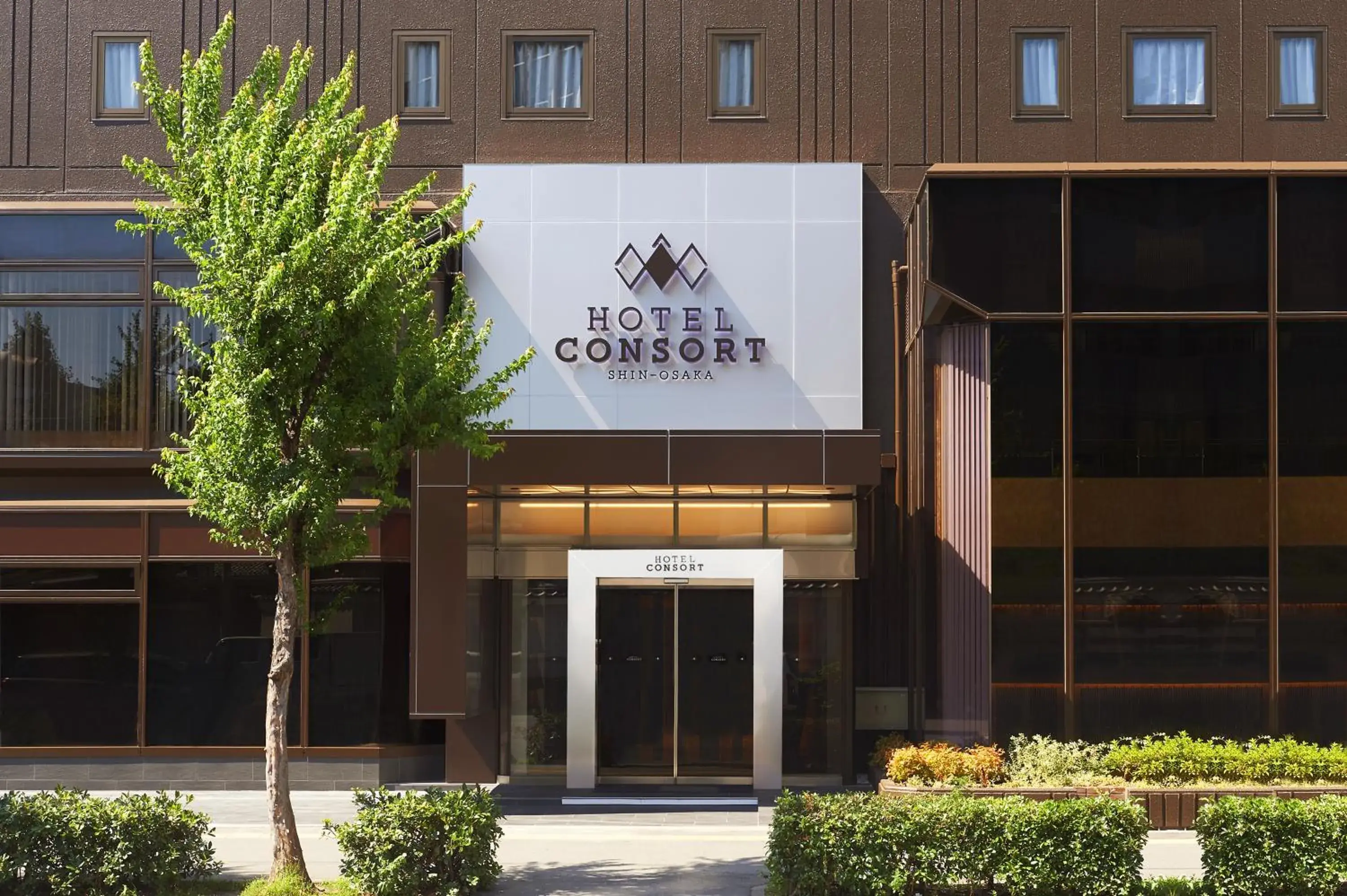 Facade/entrance in Hotel Consort Shin-Osaka Facade/entrance in Hotel Consort Shin-Osaka