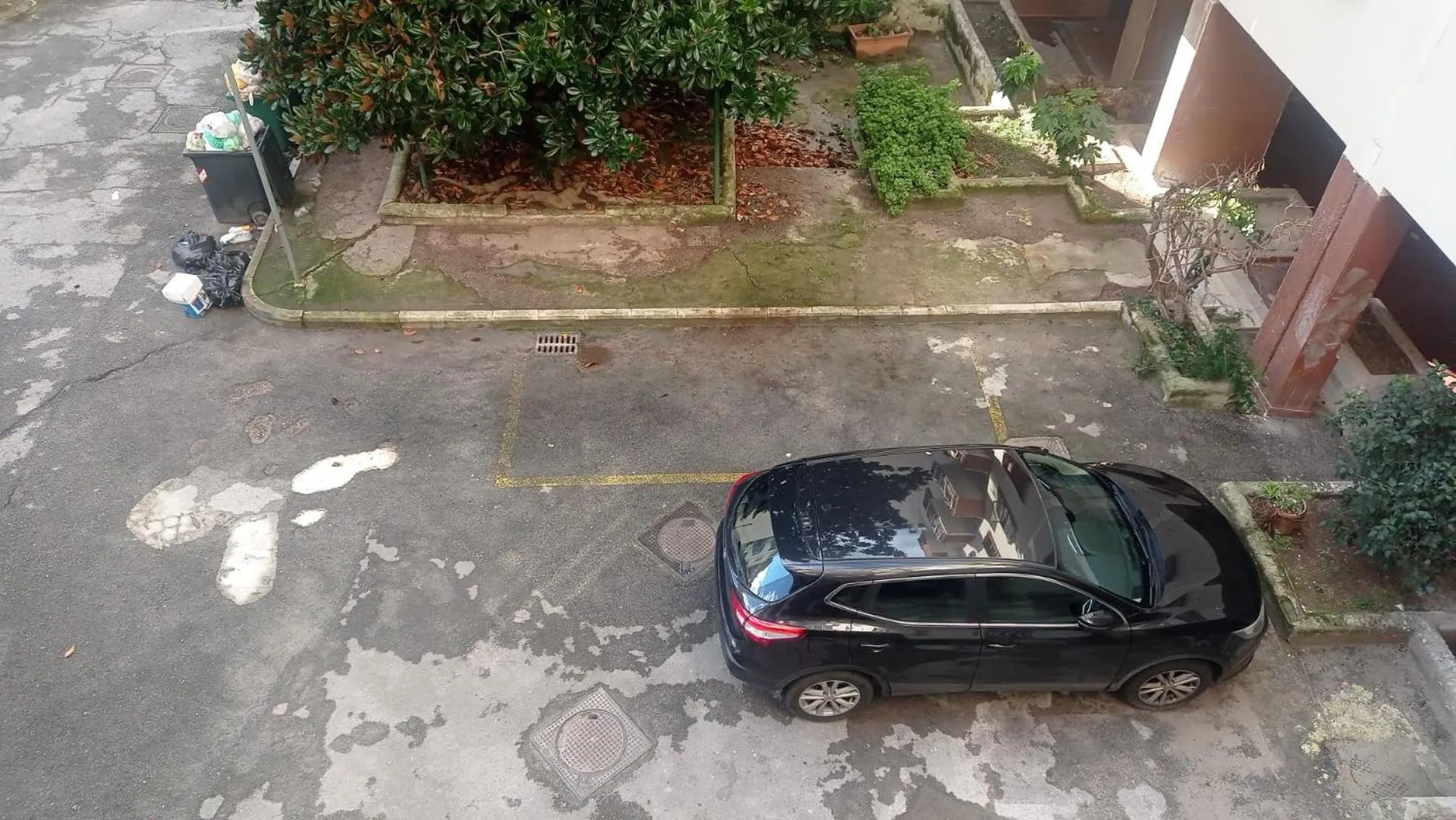 Patio in B & B Arbostella Dream Stay