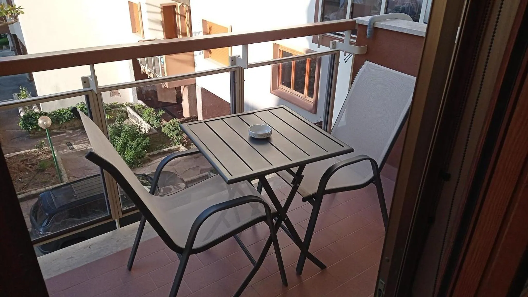 Balcony/Terrace in B & B Arbostella Dream Stay