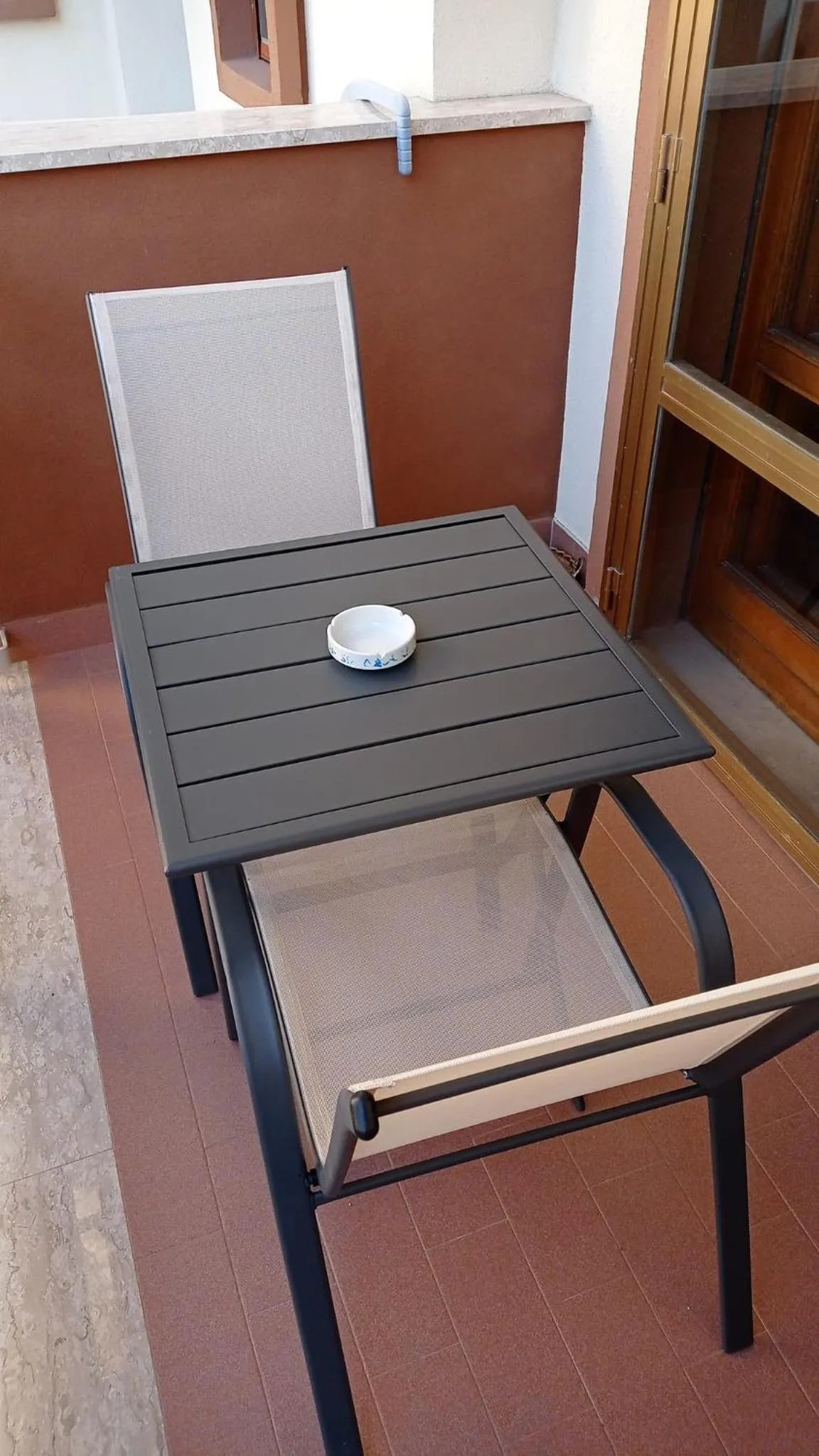 Balcony/Terrace in B & B Arbostella Dream Stay