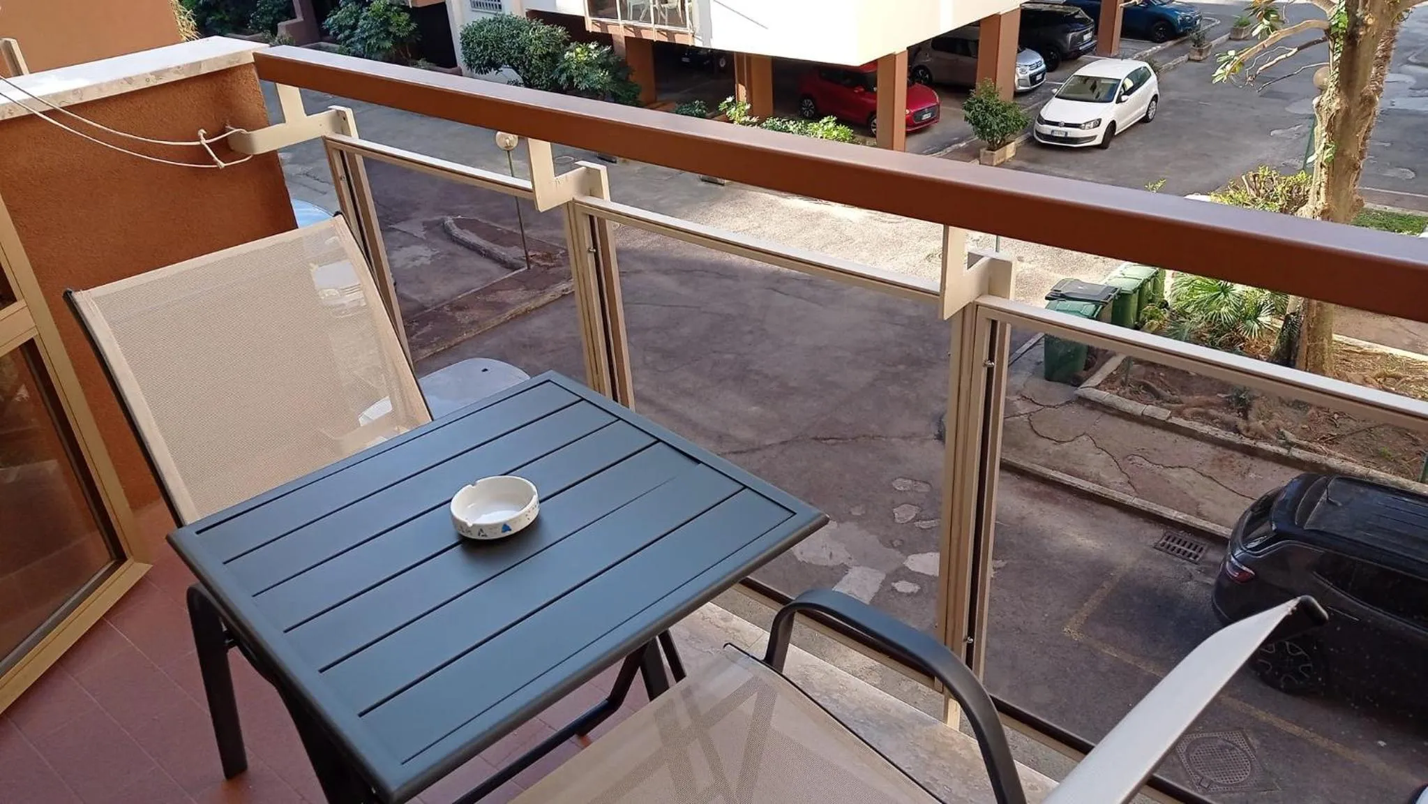 Balcony/Terrace in B & B Arbostella Dream Stay