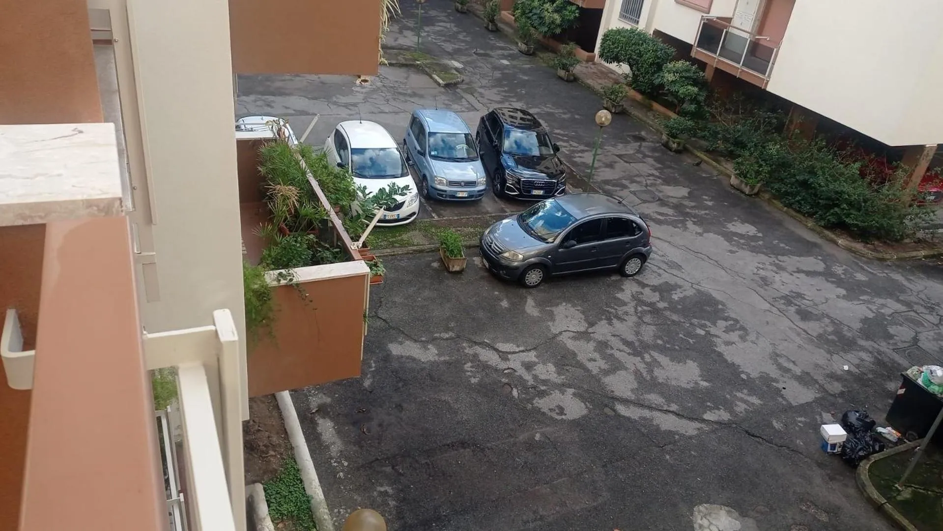 Patio in B & B Arbostella Dream Stay