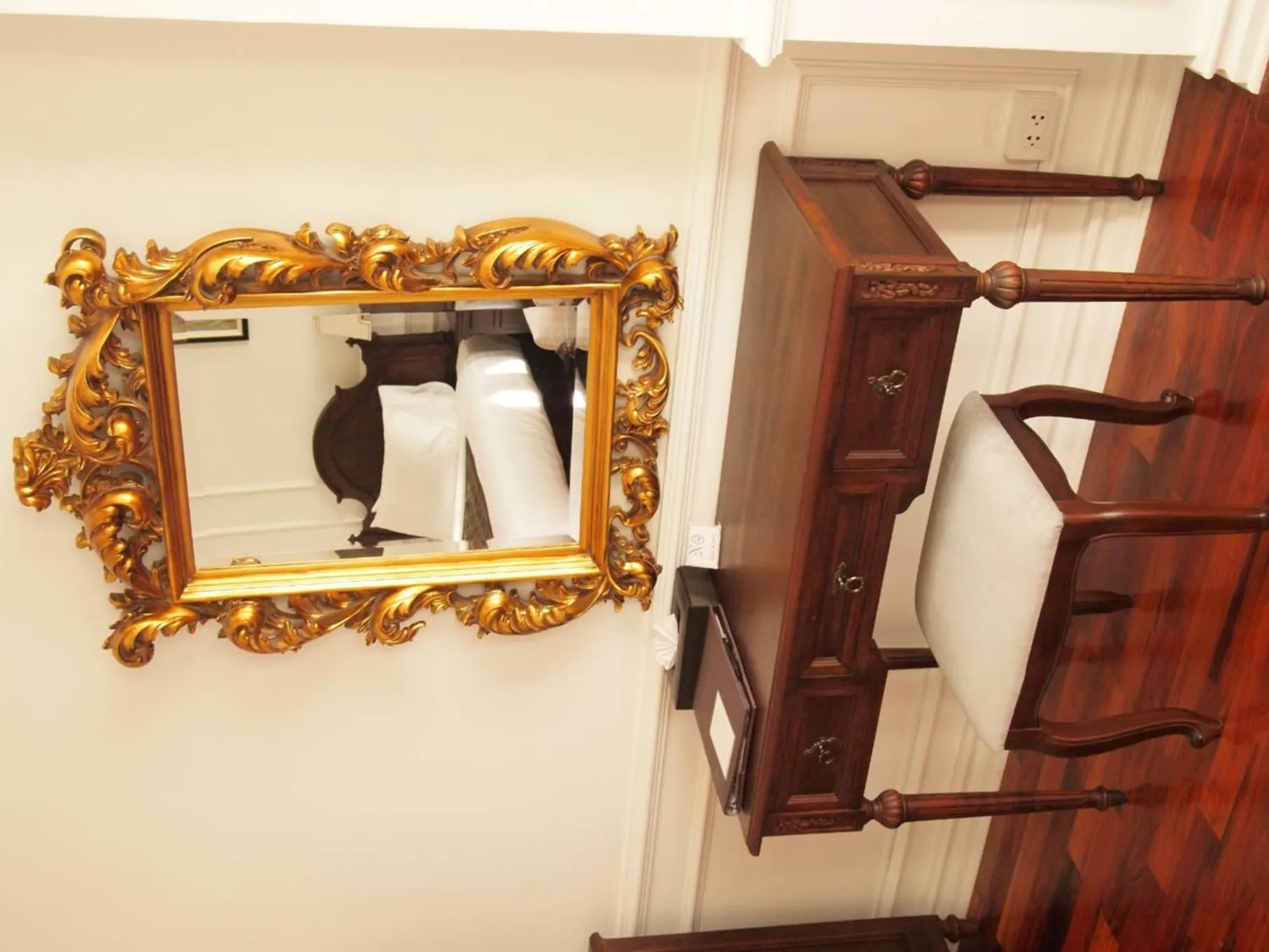 Decorative detail in Dhavara Boutique Hotel