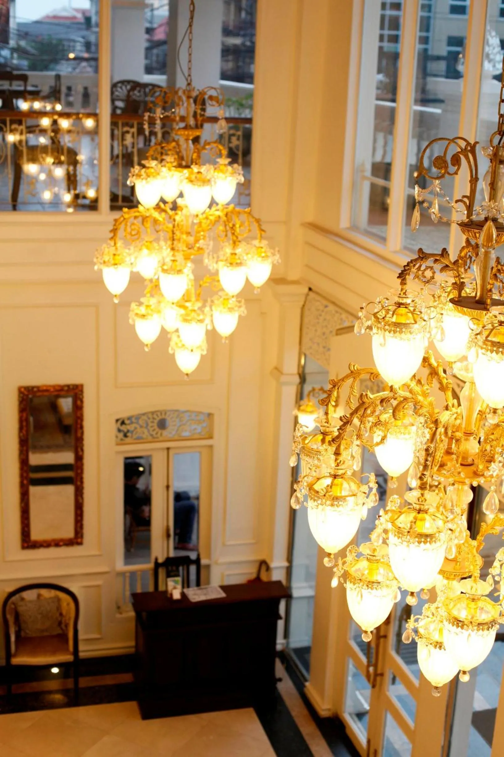 Decorative detail in Dhavara Boutique Hotel