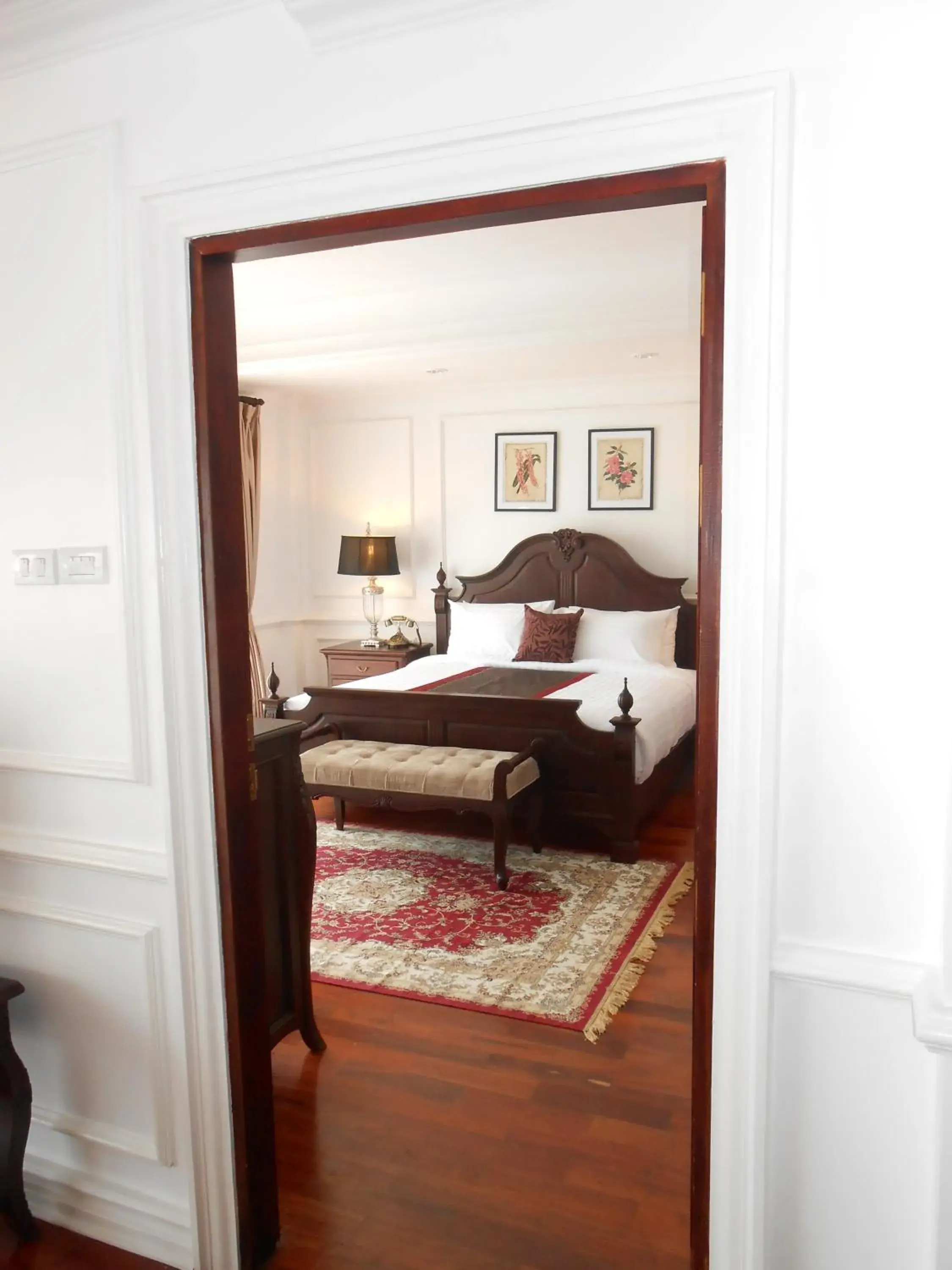 Bed in Dhavara Boutique Hotel Bed in Dhavara Boutique Hotel