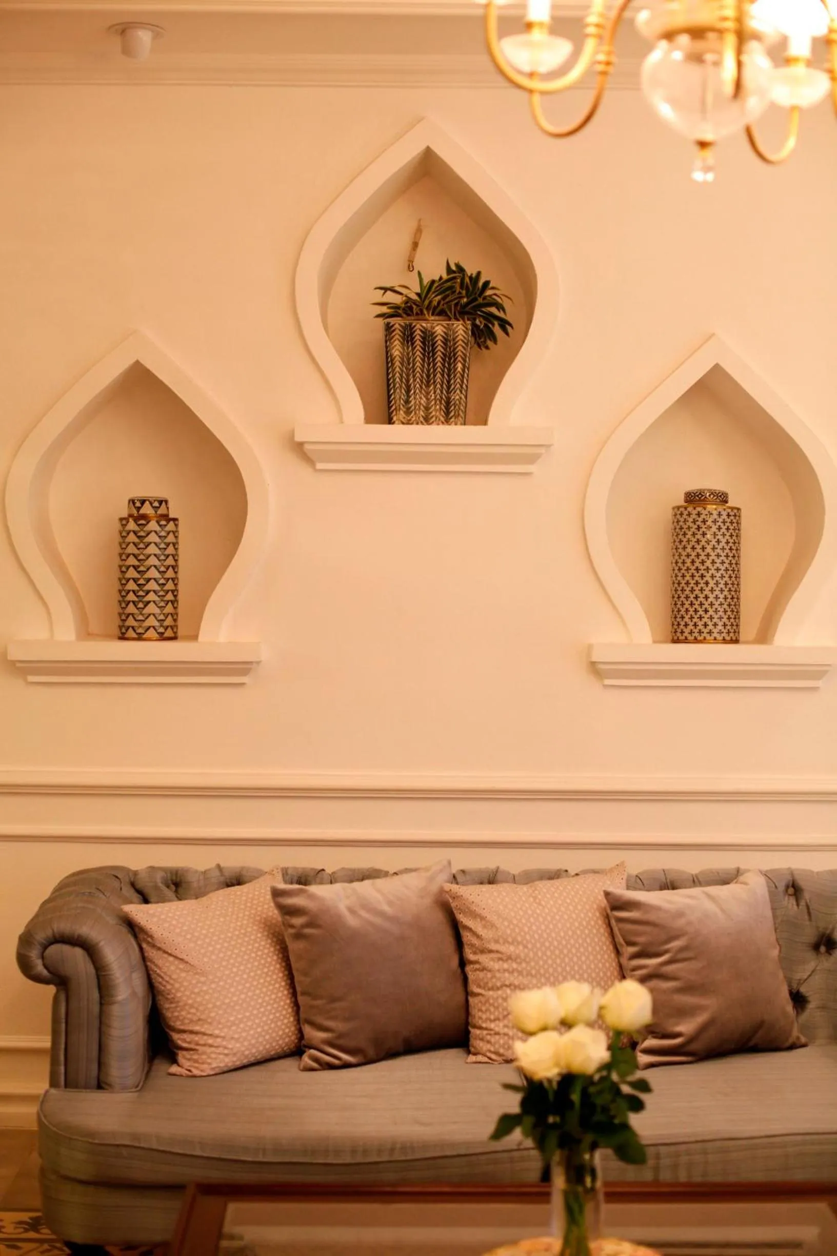 Lobby or reception in Dhavara Boutique Hotel