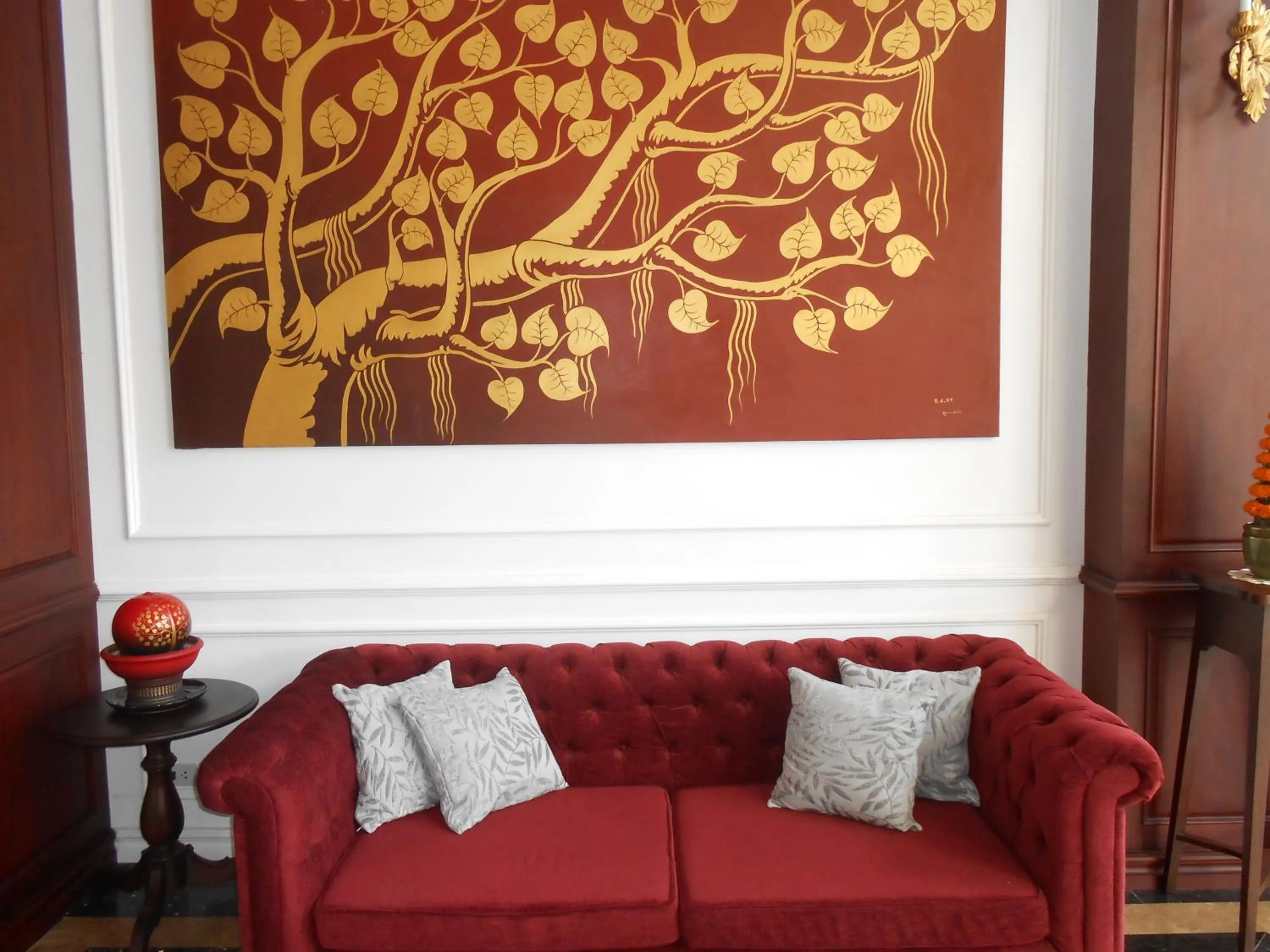 Lobby or reception in Dhavara Boutique Hotel