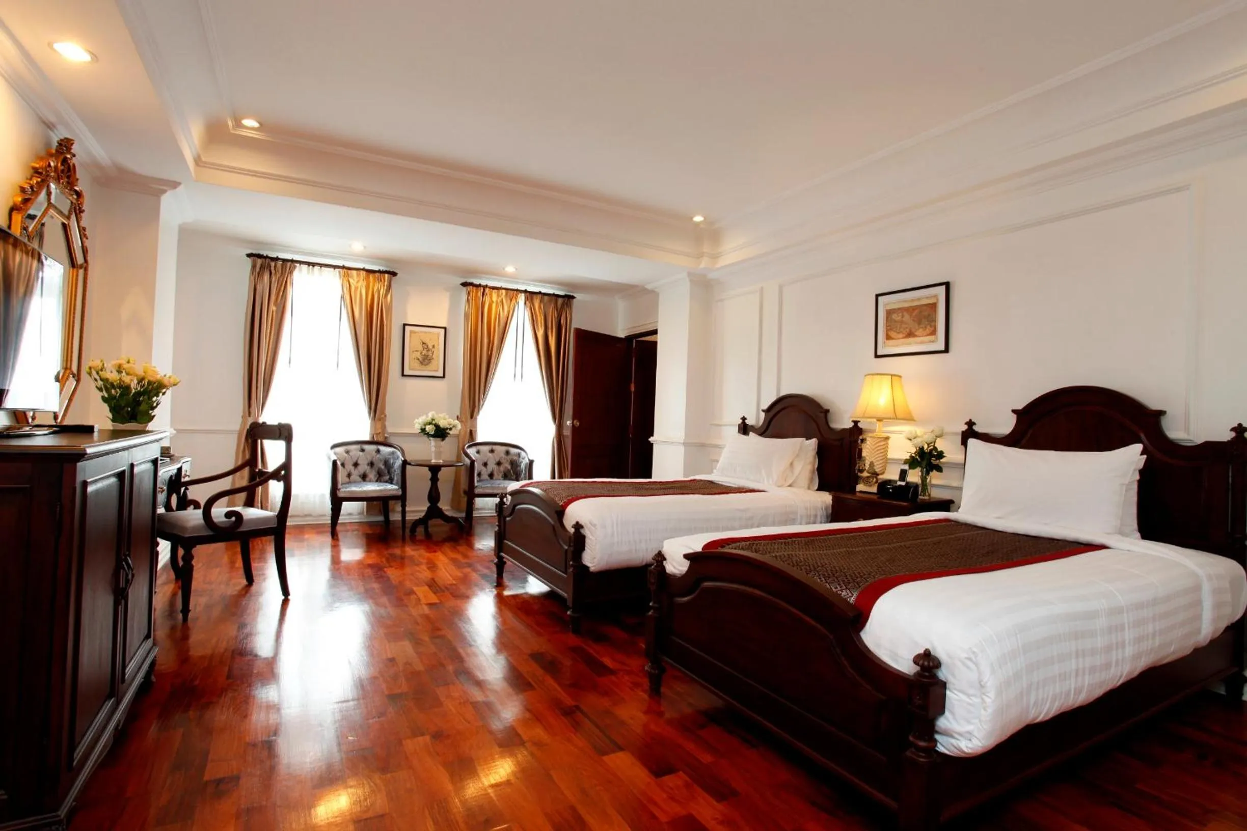 Deluxe Double or Twin Room in Dhavara Boutique Hotel