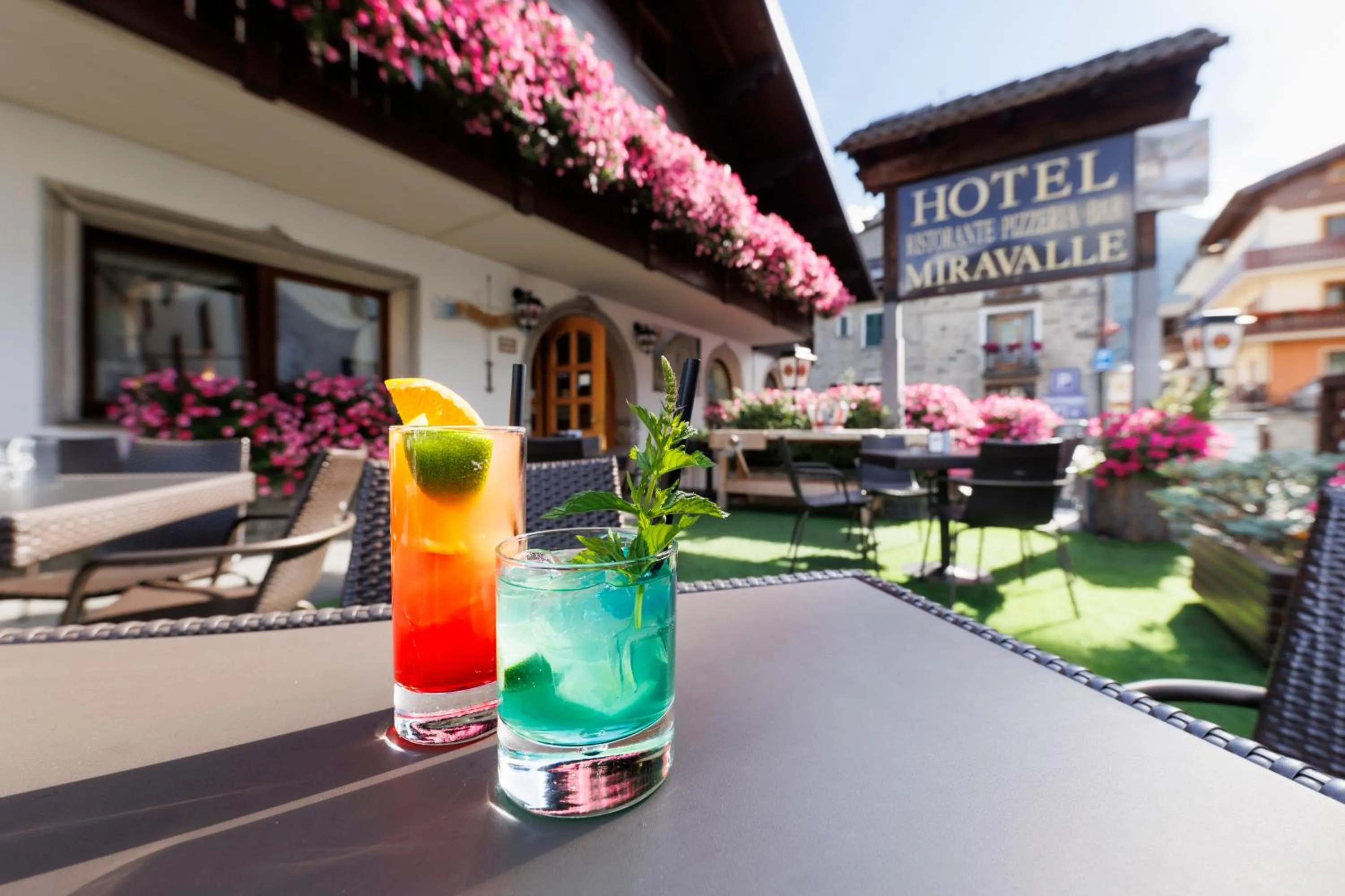 Food and drinks in Hotel Miravalle