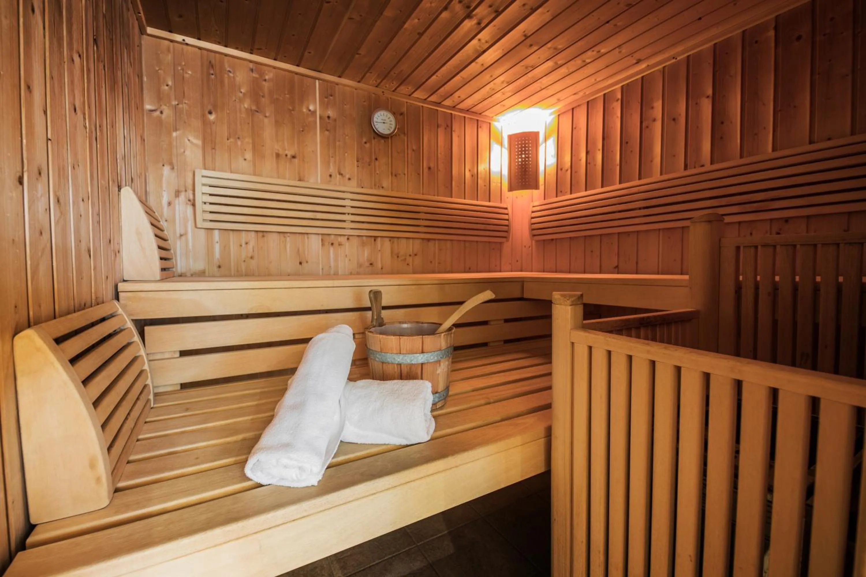 Sauna in Aparthaus Akelei