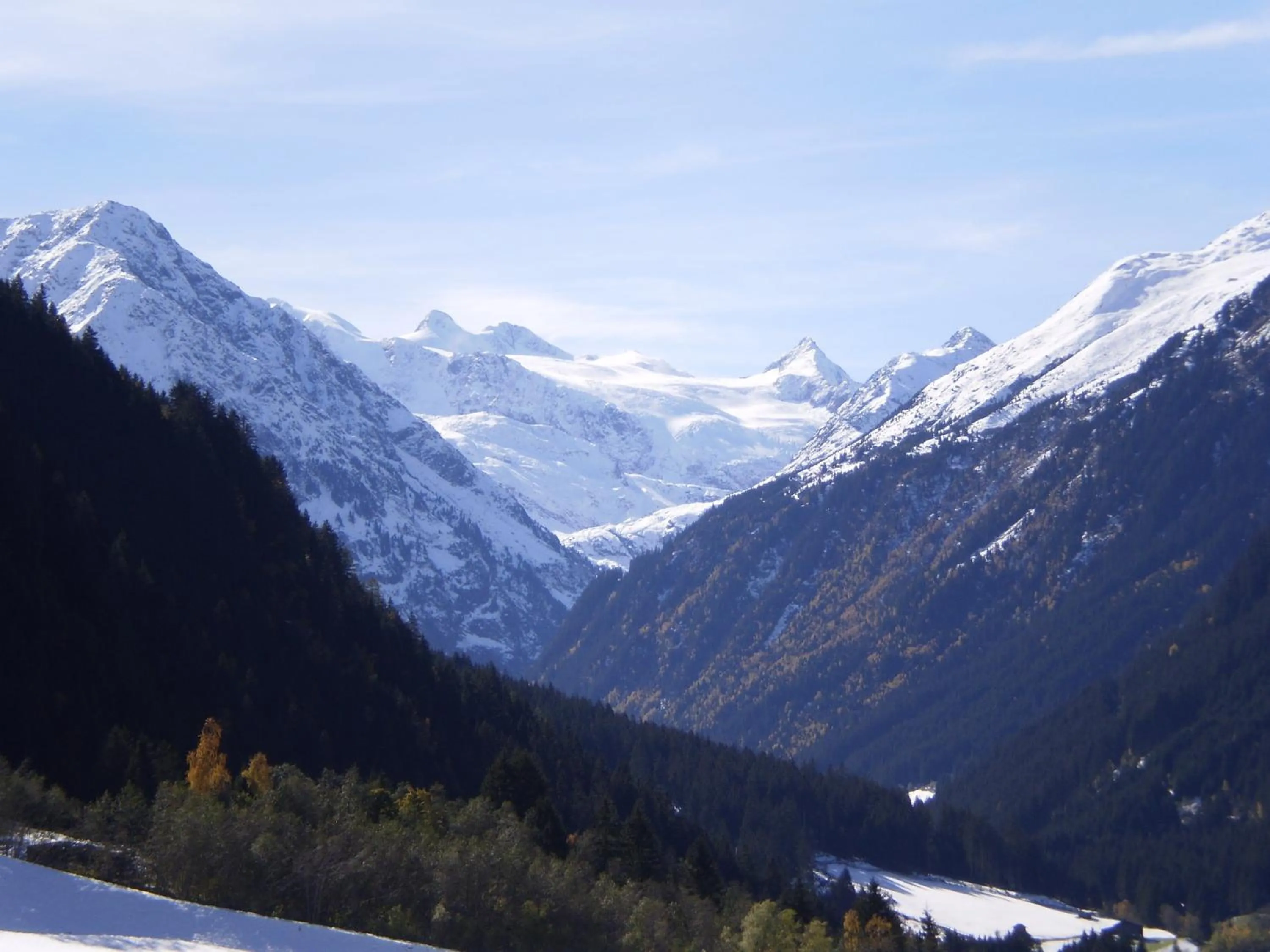 Natural landscape in Aparthaus Akelei