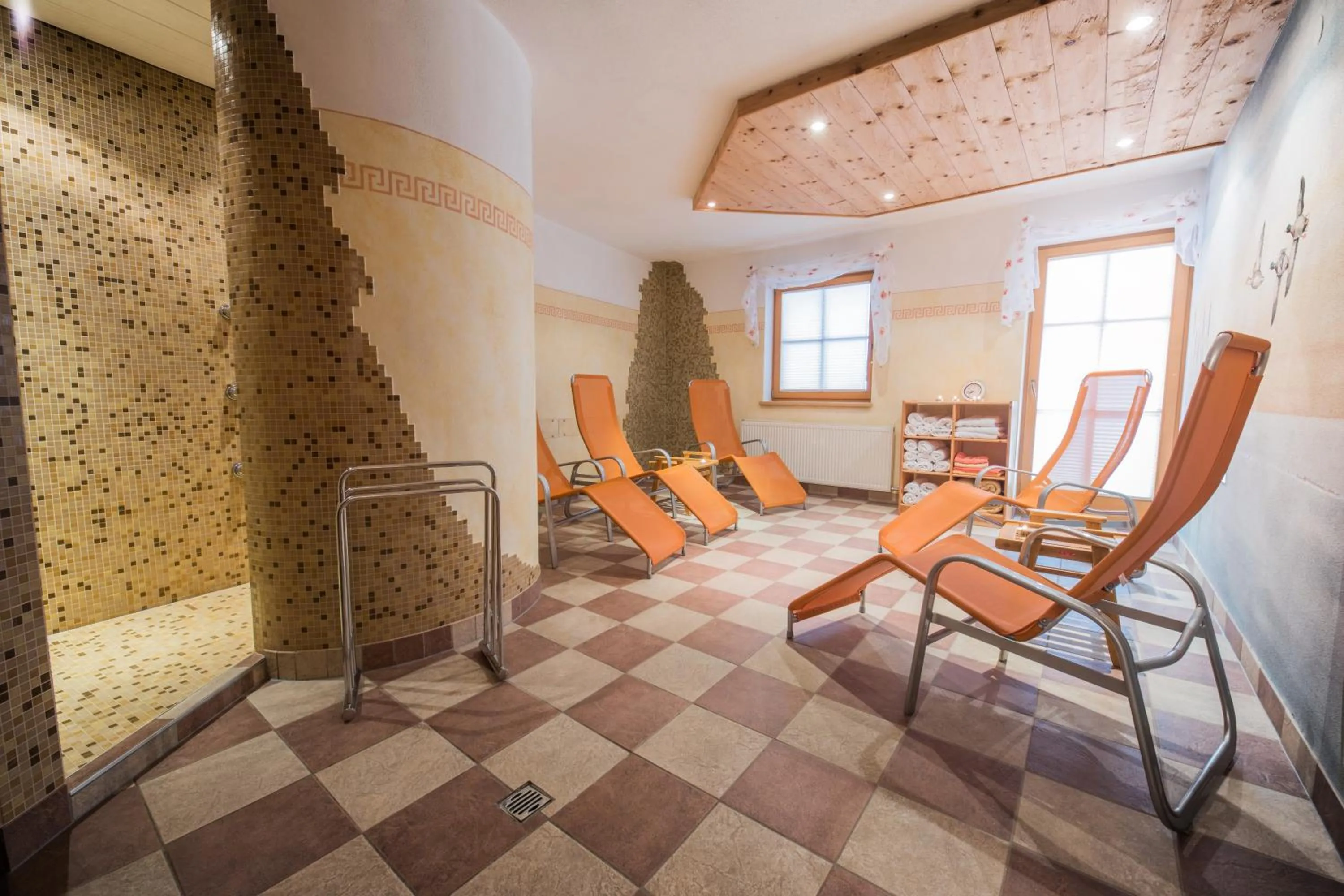Sauna in Aparthaus Akelei