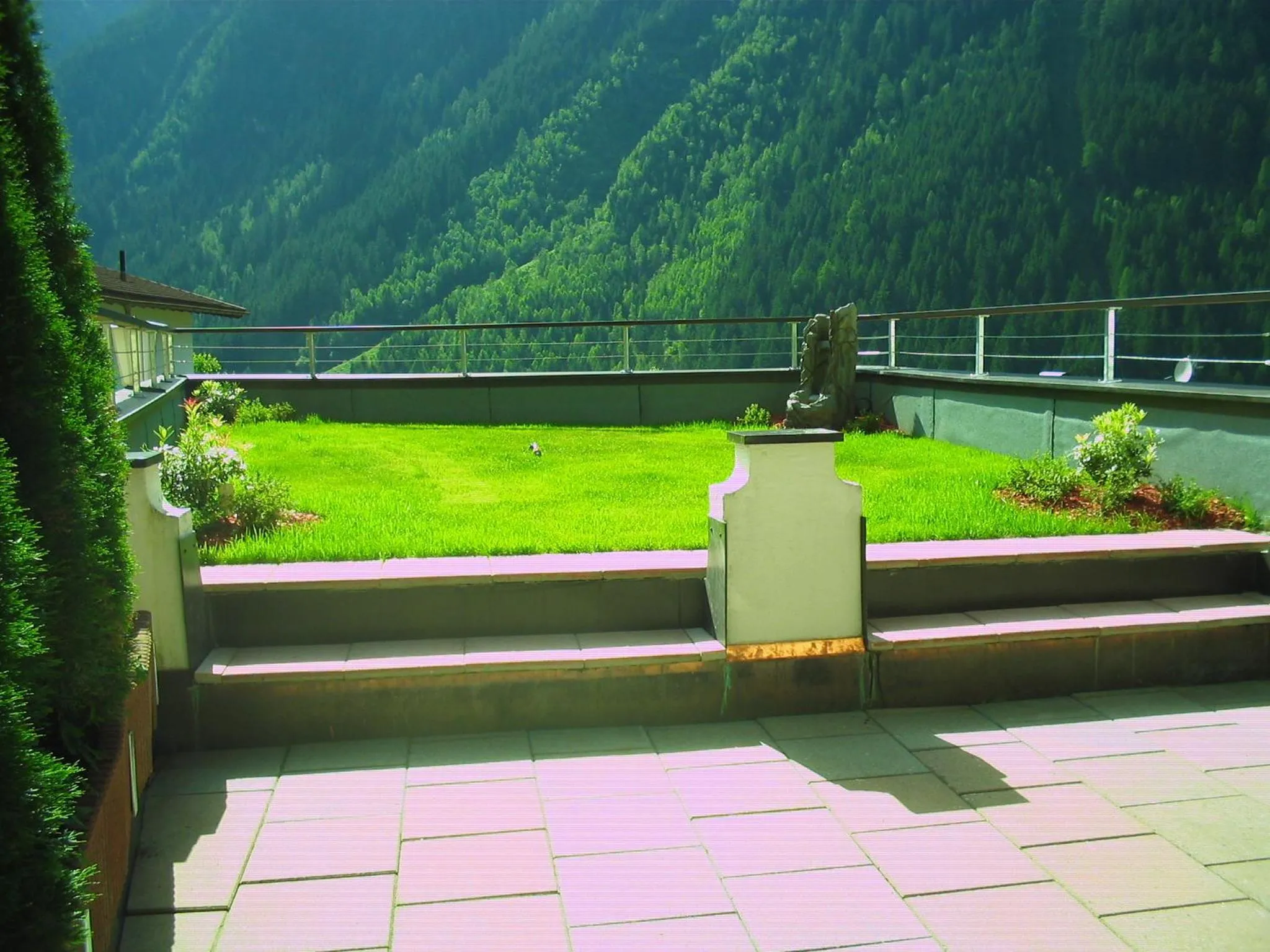 Balcony/Terrace in Aparthaus Akelei