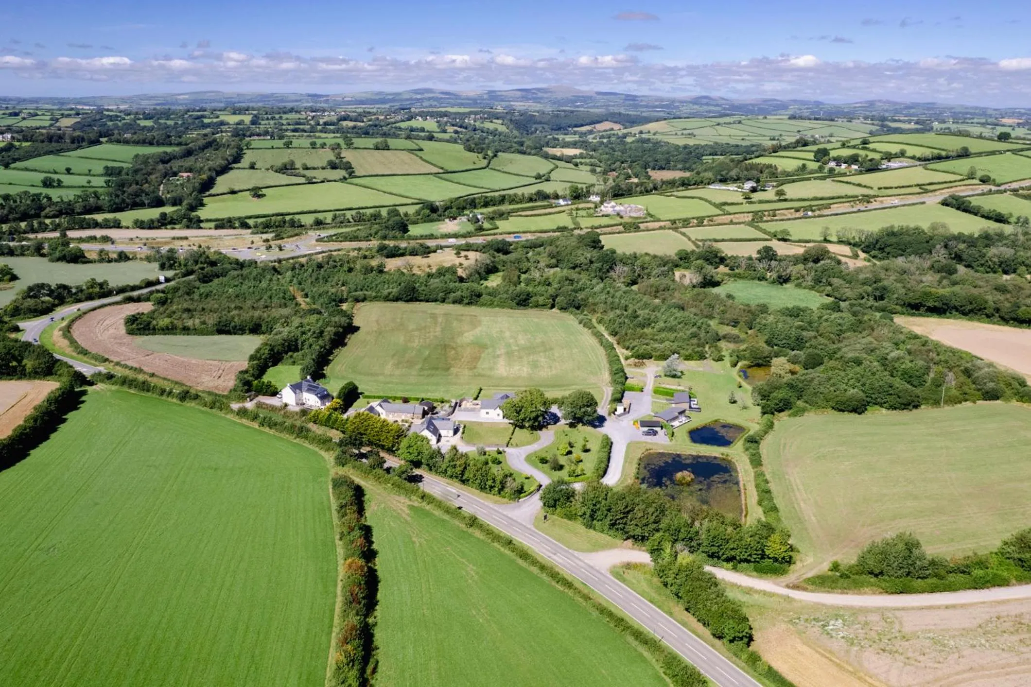 Bird's eye view in Canaston Oaks