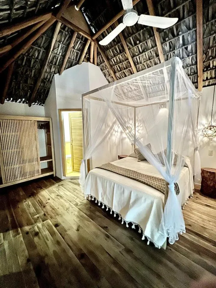 Bed in Bikini Beach House