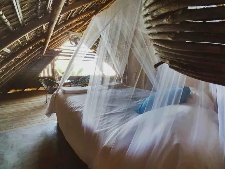 Bed in Bikini Beach House