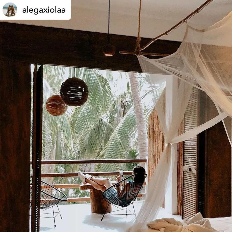 Balcony/Terrace, Bed in Bikini Beach House