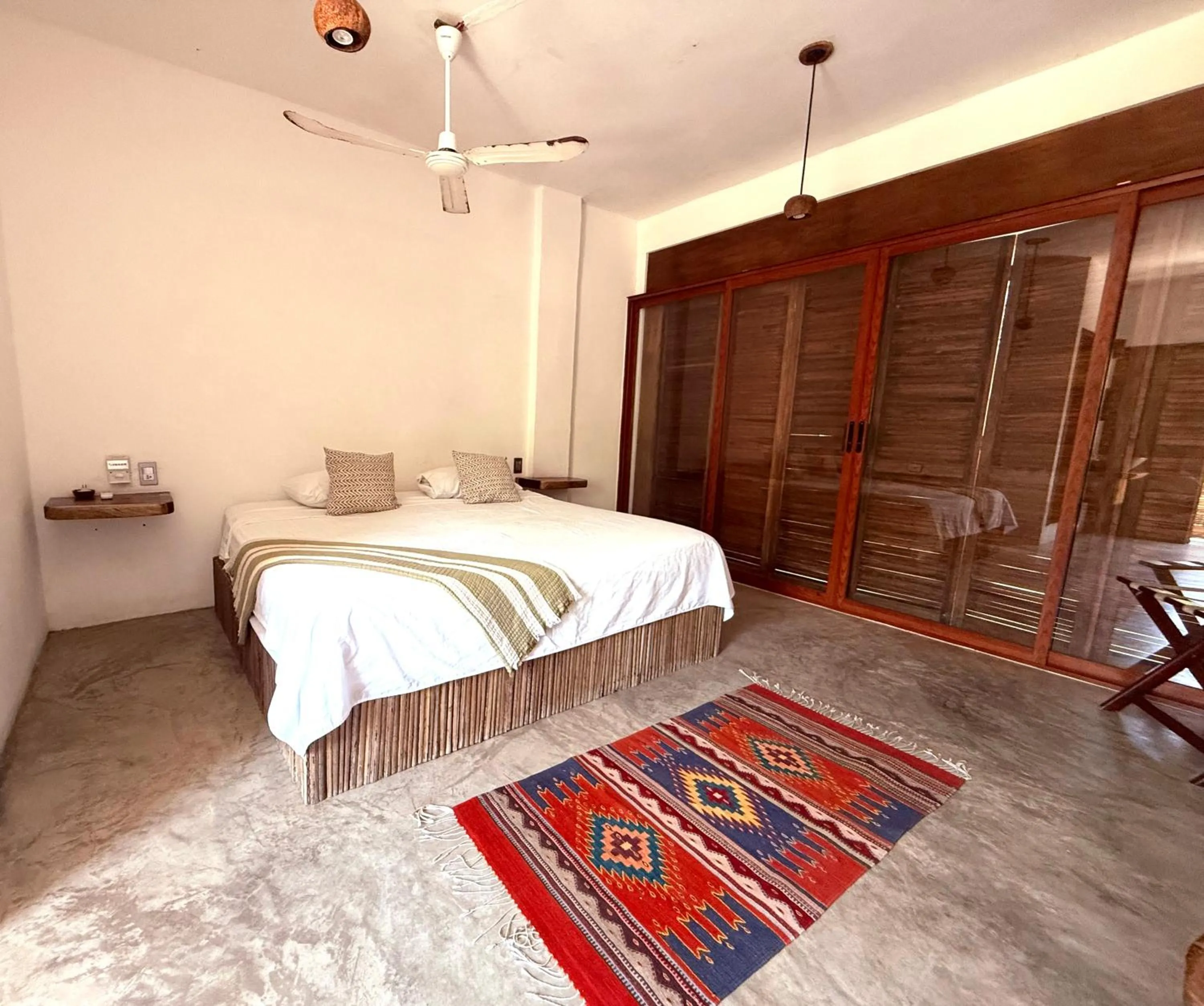 Bed in Bikini Beach House