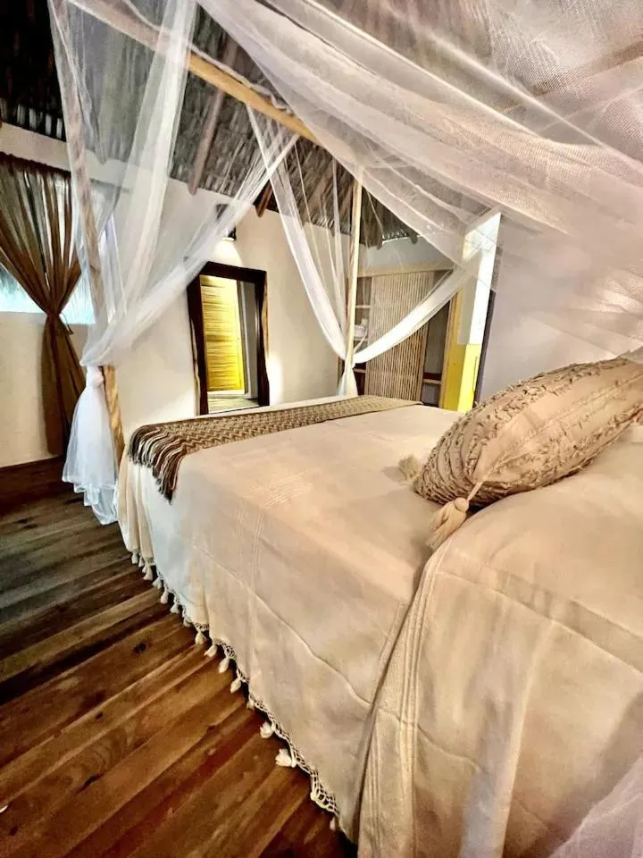 Bed in Bikini Beach House