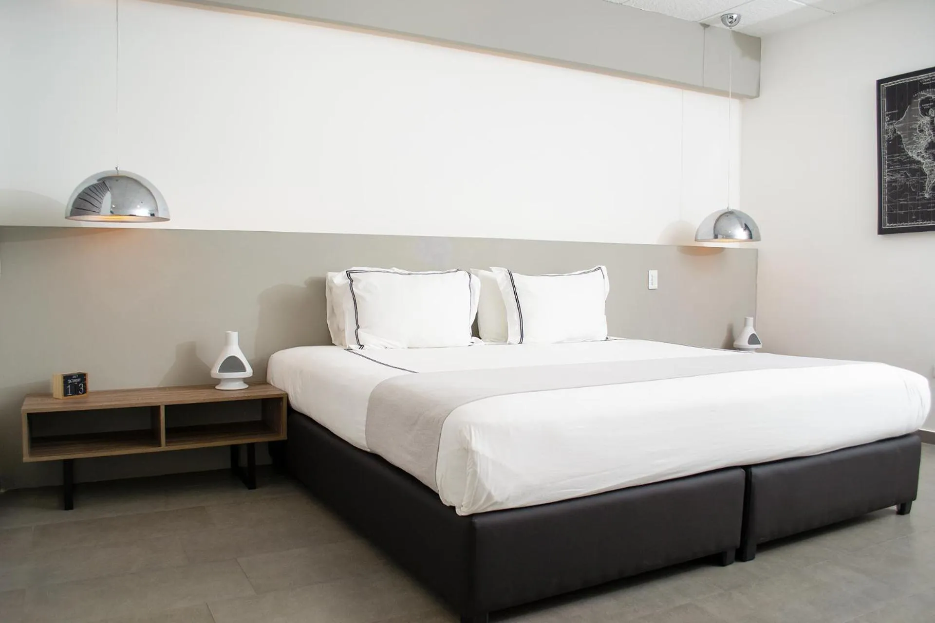 Bed in Hotel Posada San Antonio