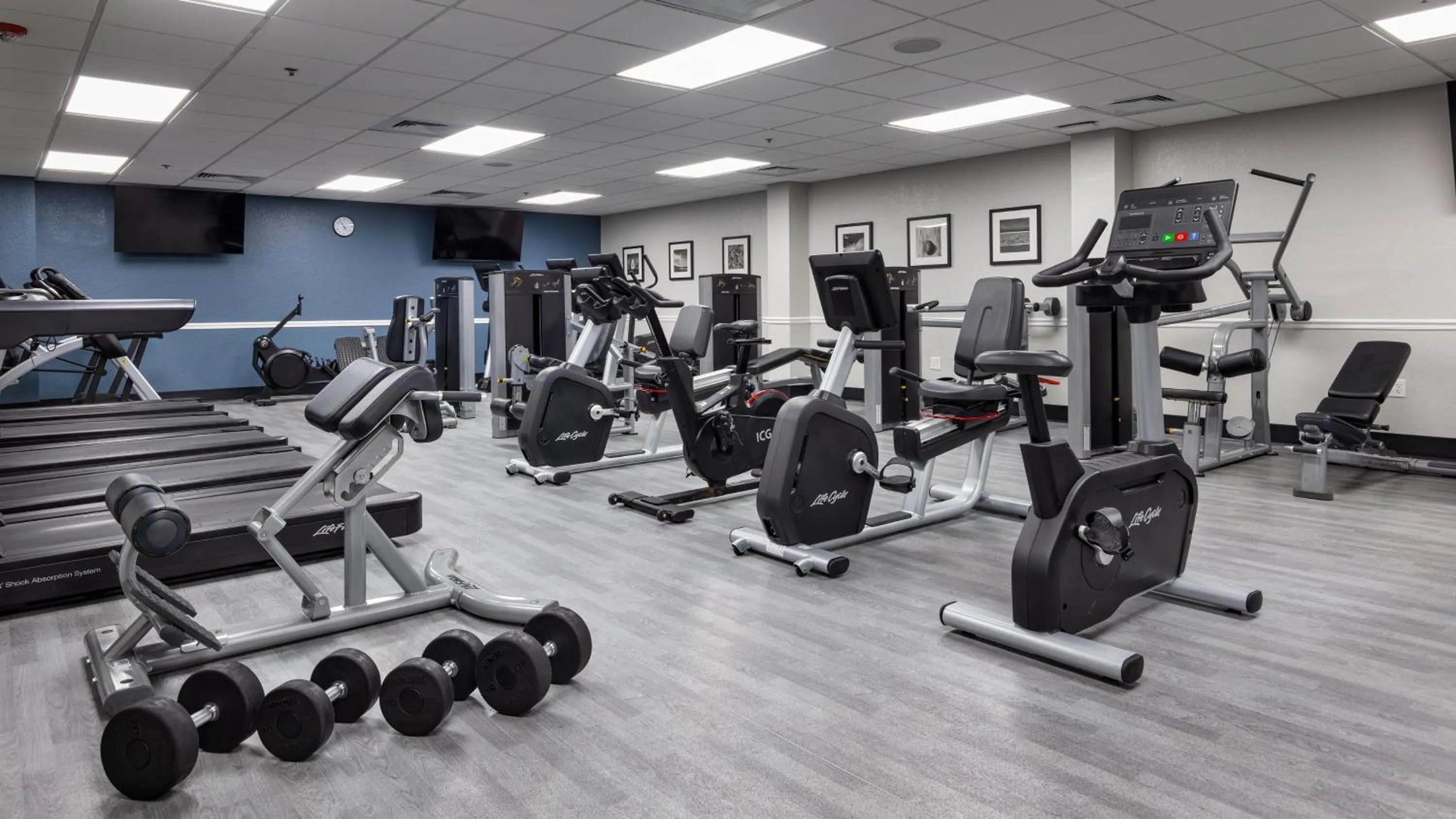 Fitness centre/facilities in Holiday Inn Club Vacations At Orange Lake Resort