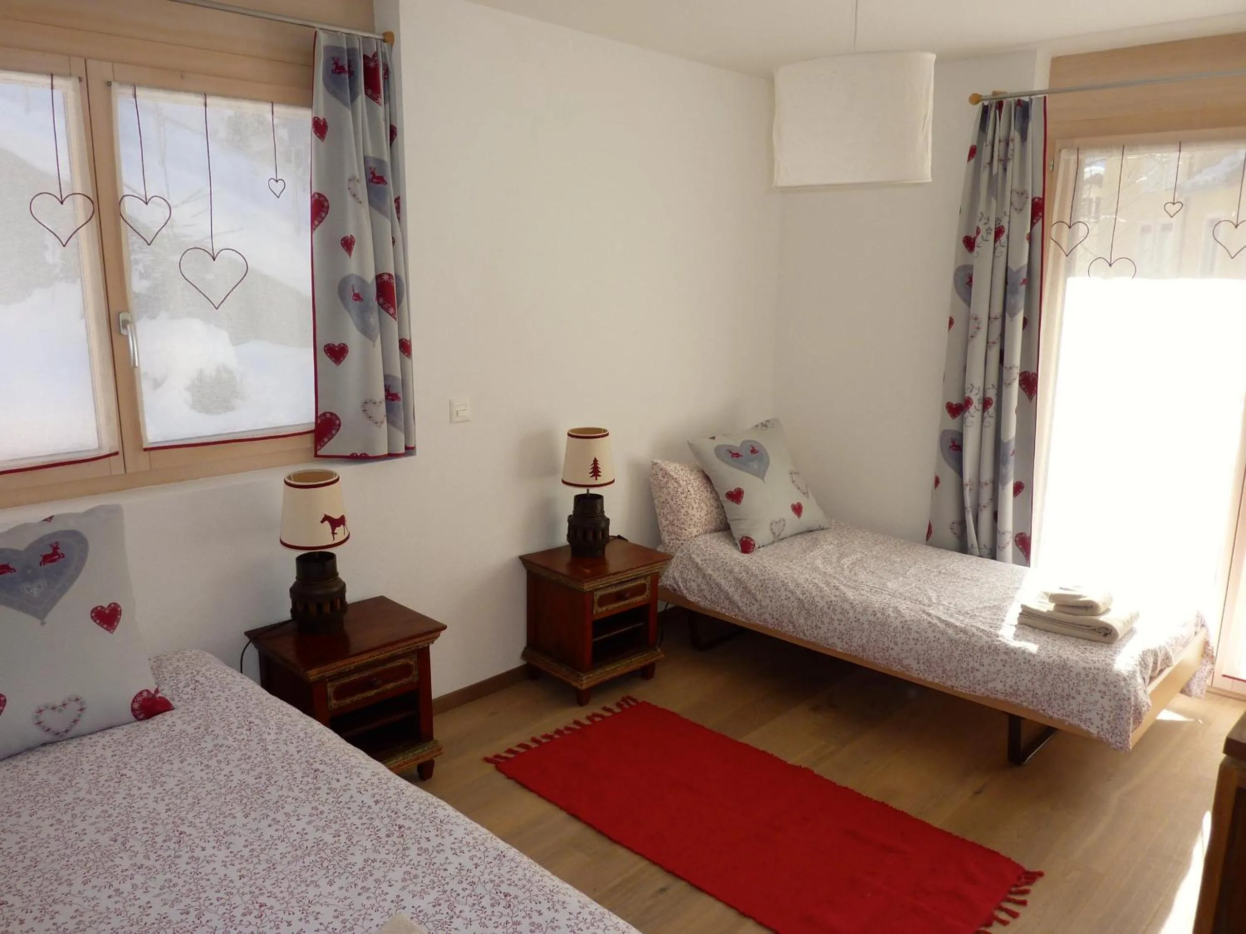 Day, Bed in Hotel Mont.Lac