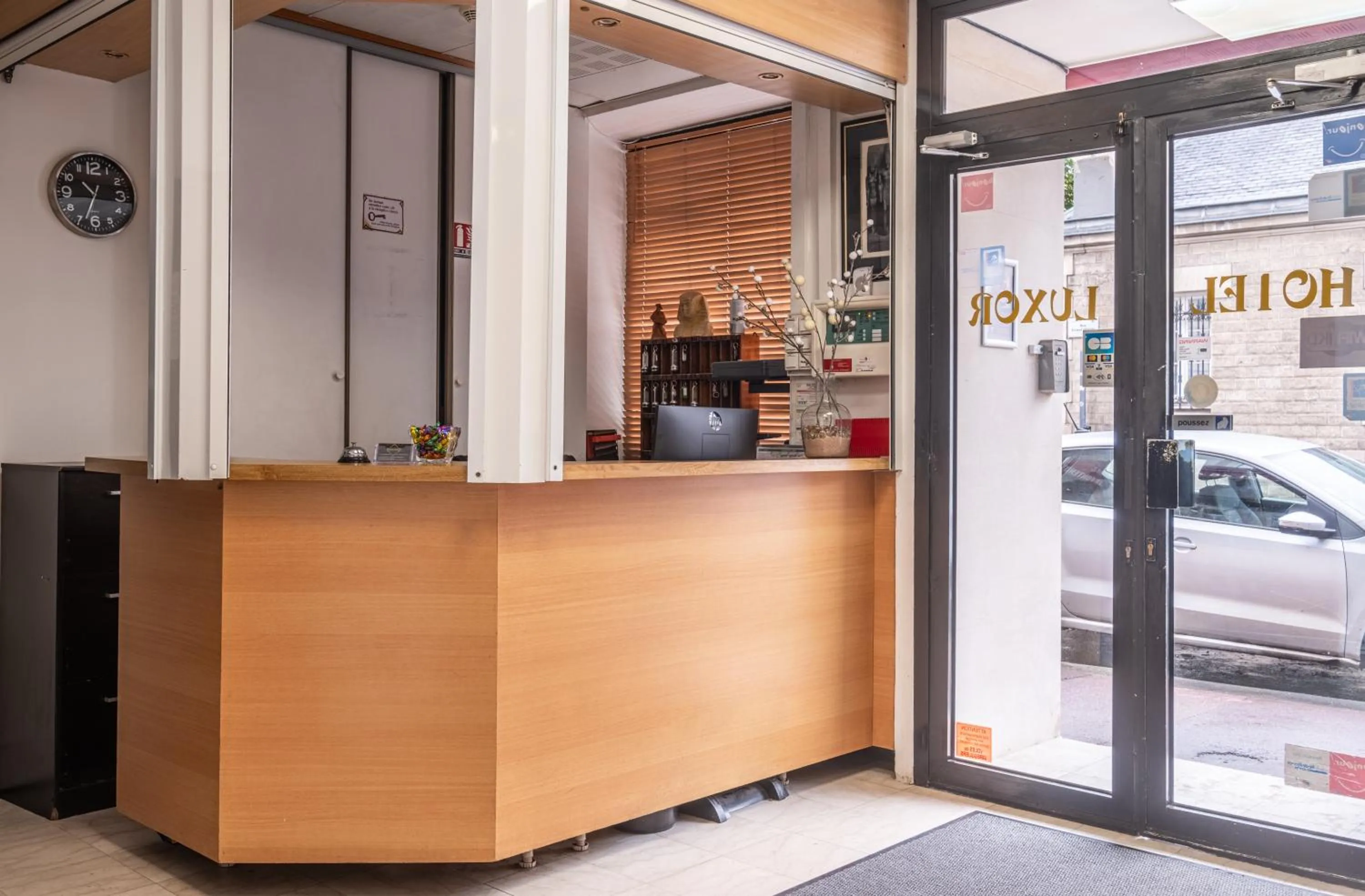 Lobby or reception in Hotel Luxor